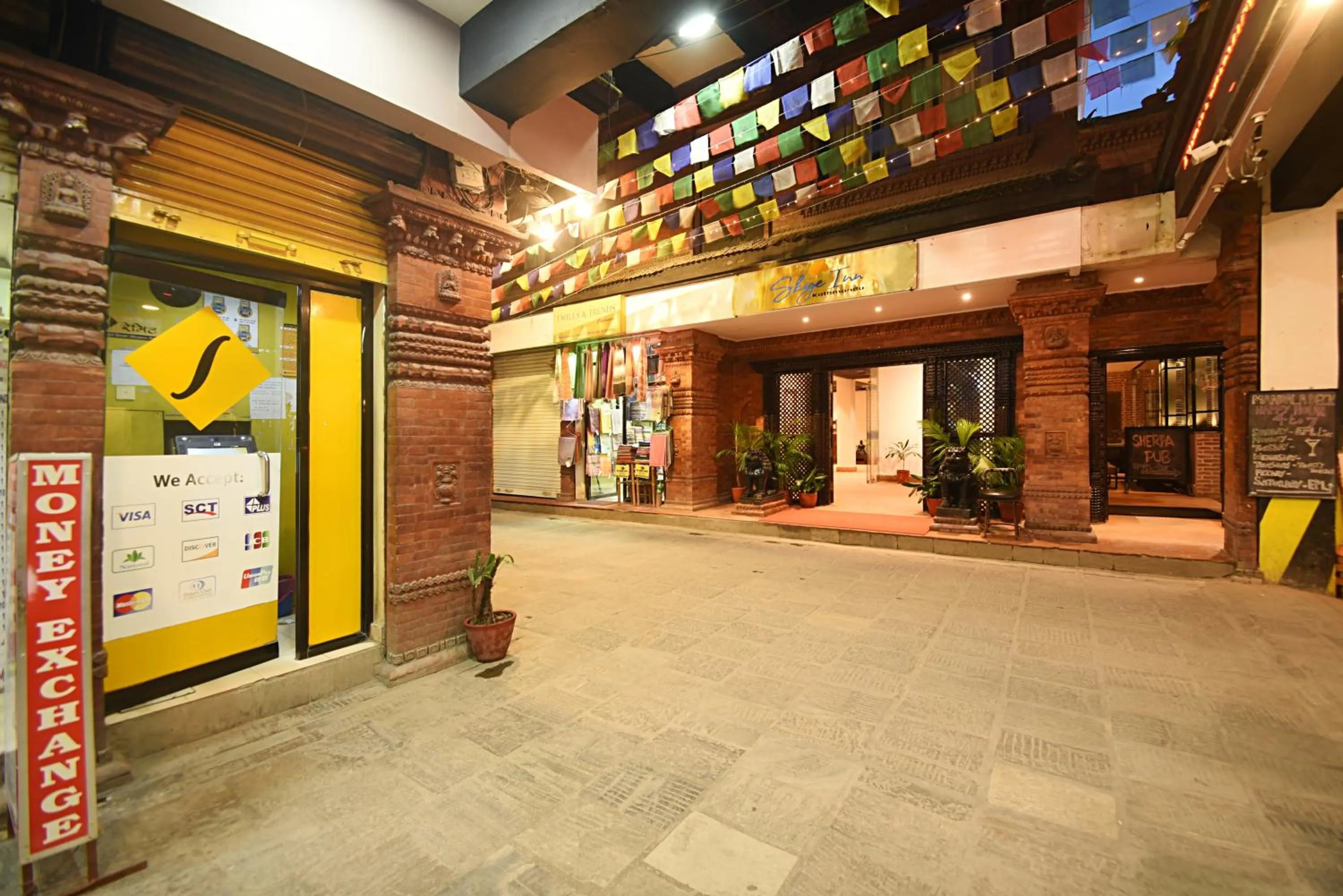 Facade/entrance in Skye Inn Kathmandu