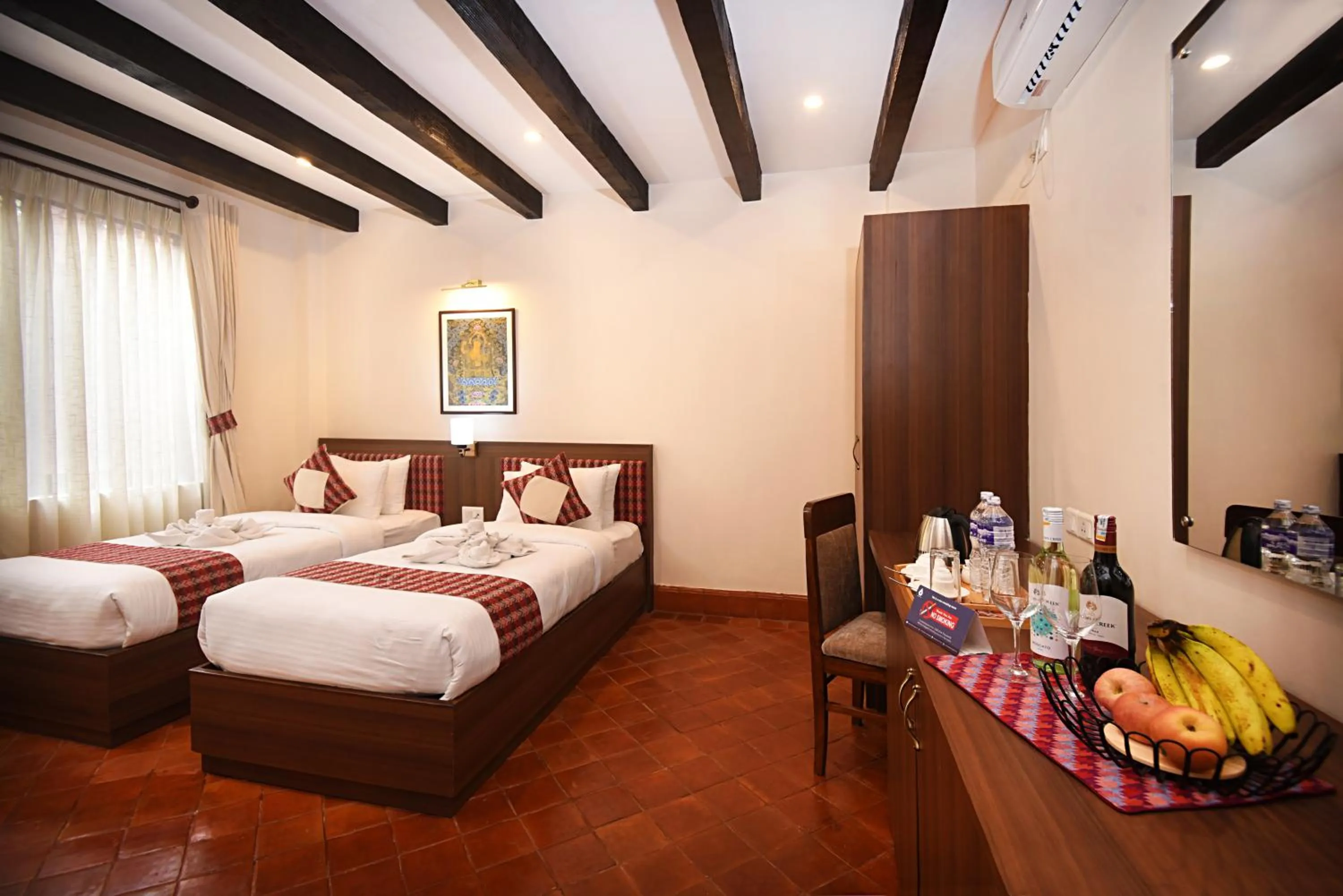 Bedroom, Bed in Skye Inn Kathmandu