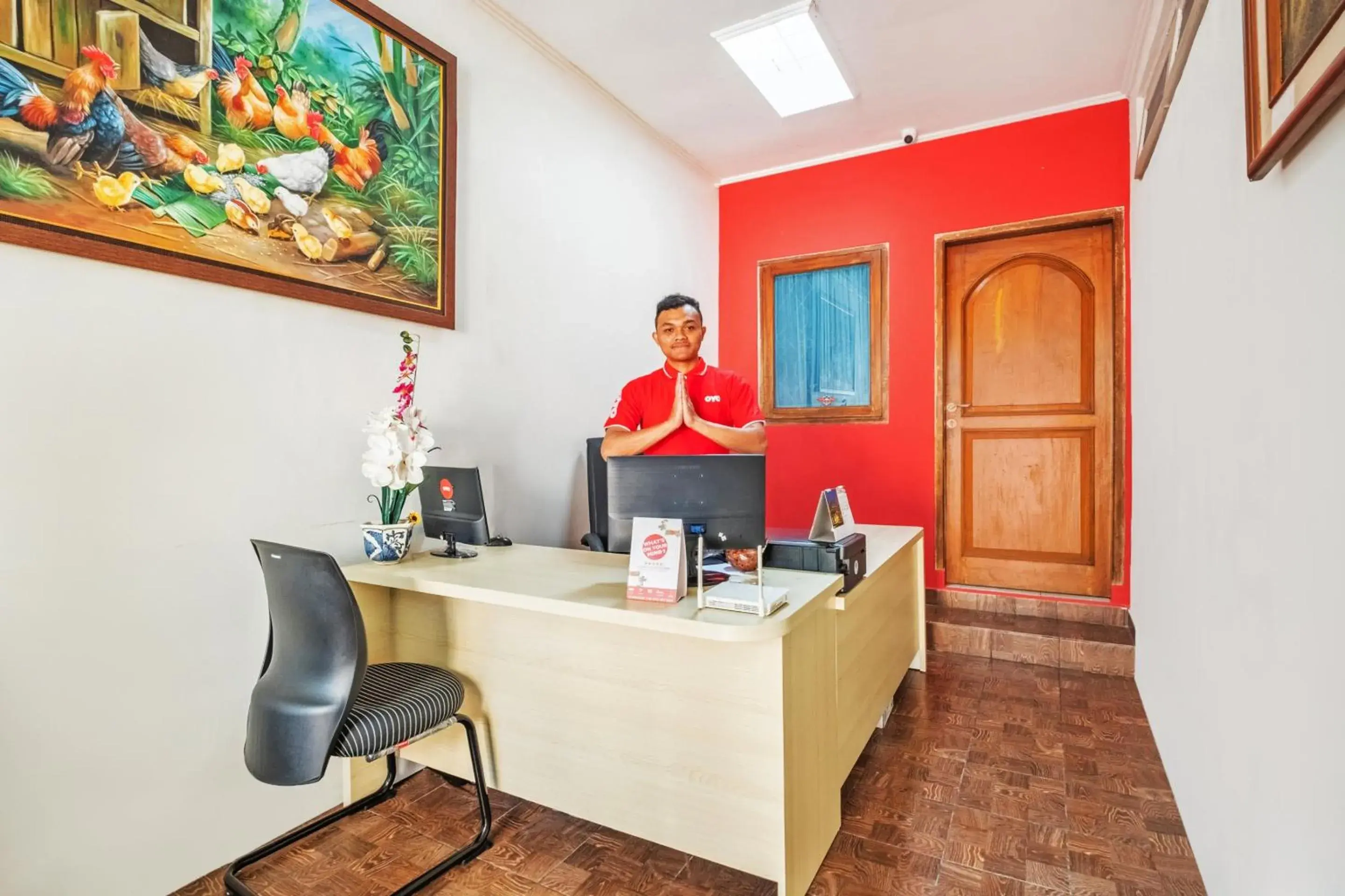 Lobby or reception in Hotel O Sudirman Guesthouse Syariah Lobby or reception in Hotel O Sudirman Guesthouse Syariah