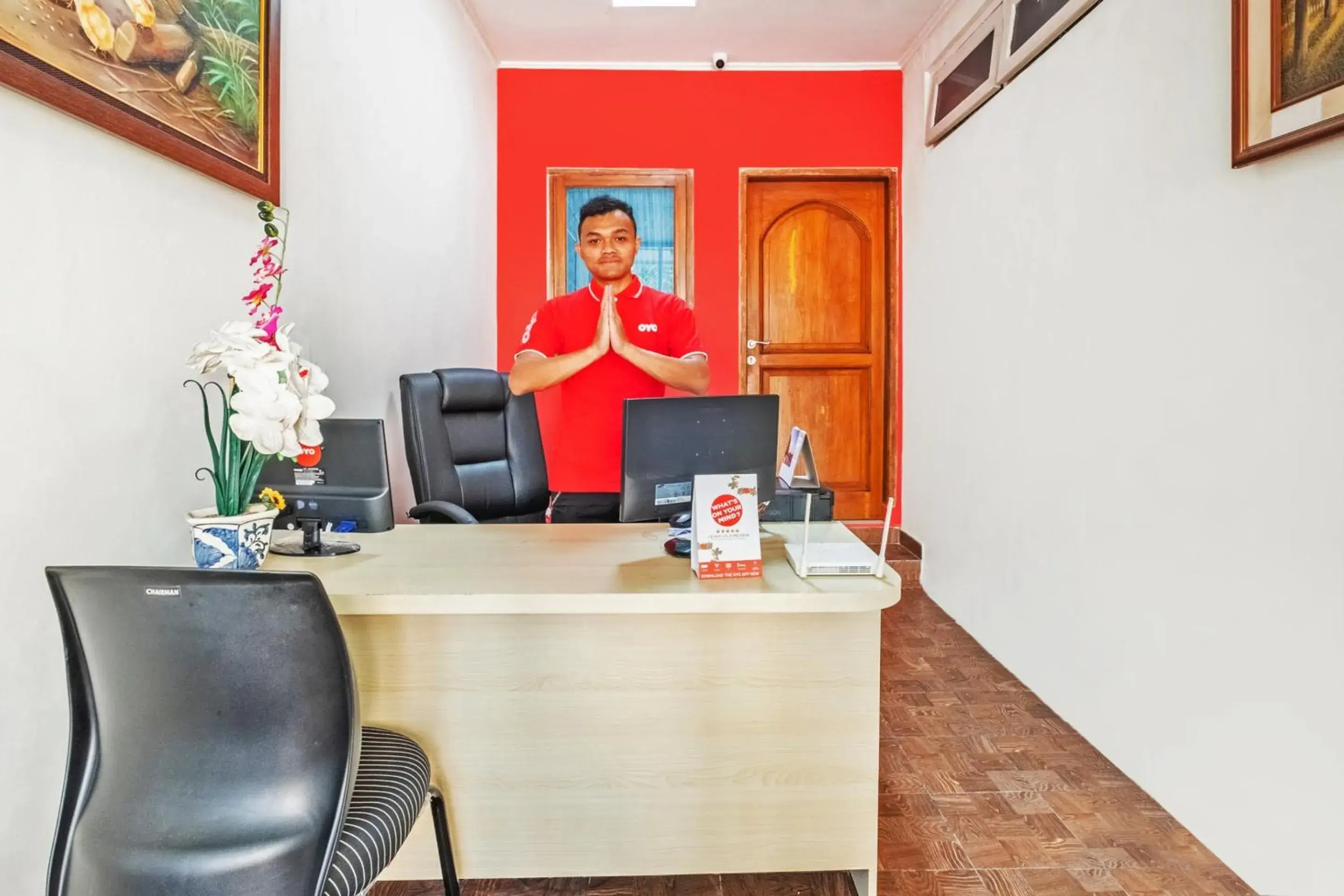 Lobby or reception in Hotel O Sudirman Guesthouse Syariah Lobby or reception in Hotel O Sudirman Guesthouse Syariah