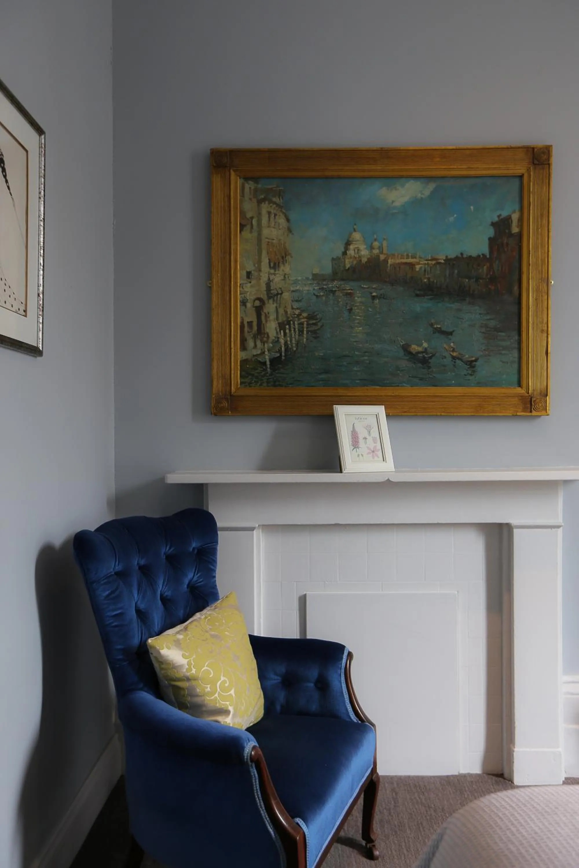 Decorative detail in The Crown and Sceptre