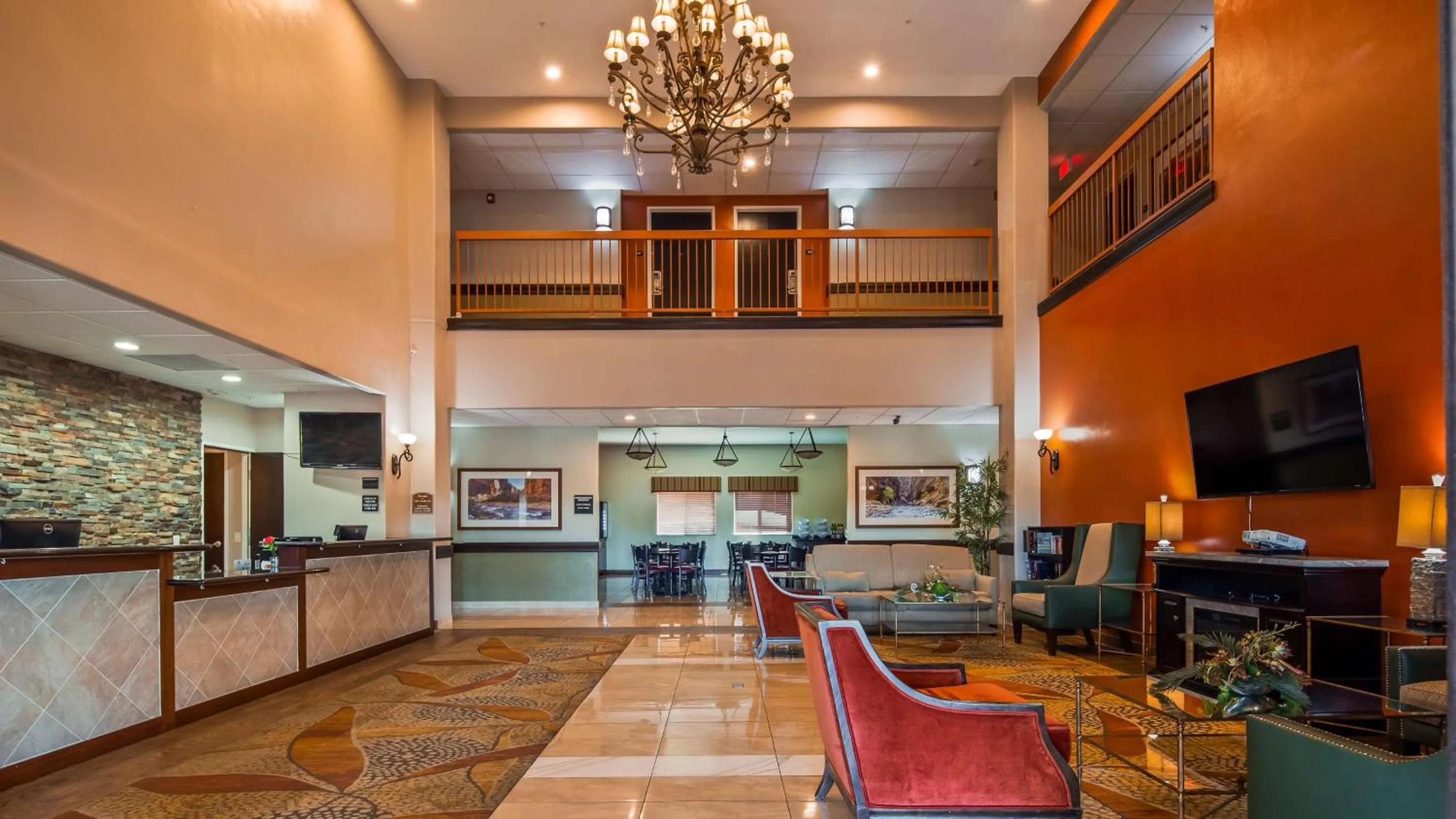 Lobby or reception in Best Western Plus Zion West