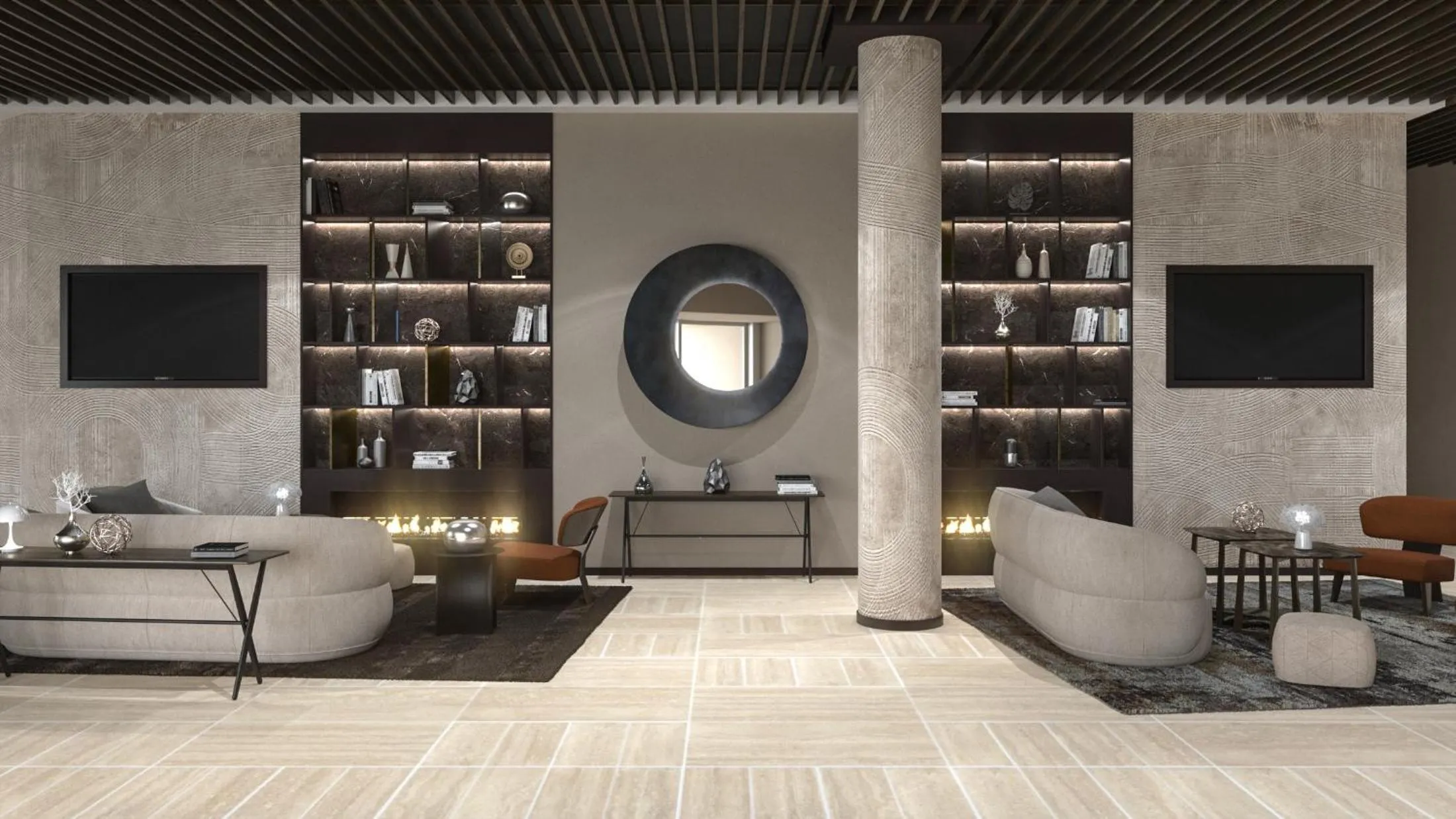 Lobby or reception in Radisson Blu Hotel, Bergamo ChorusLife