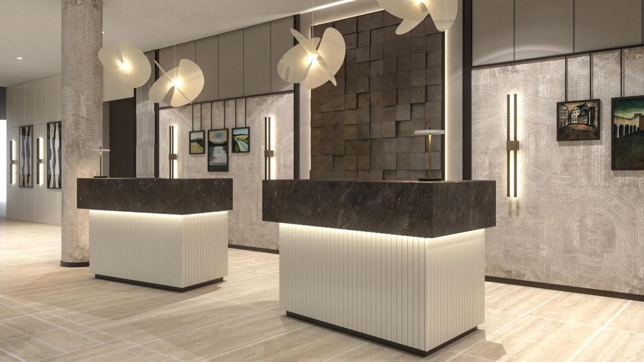 Lobby or reception in Radisson Blu Hotel, Bergamo ChorusLife