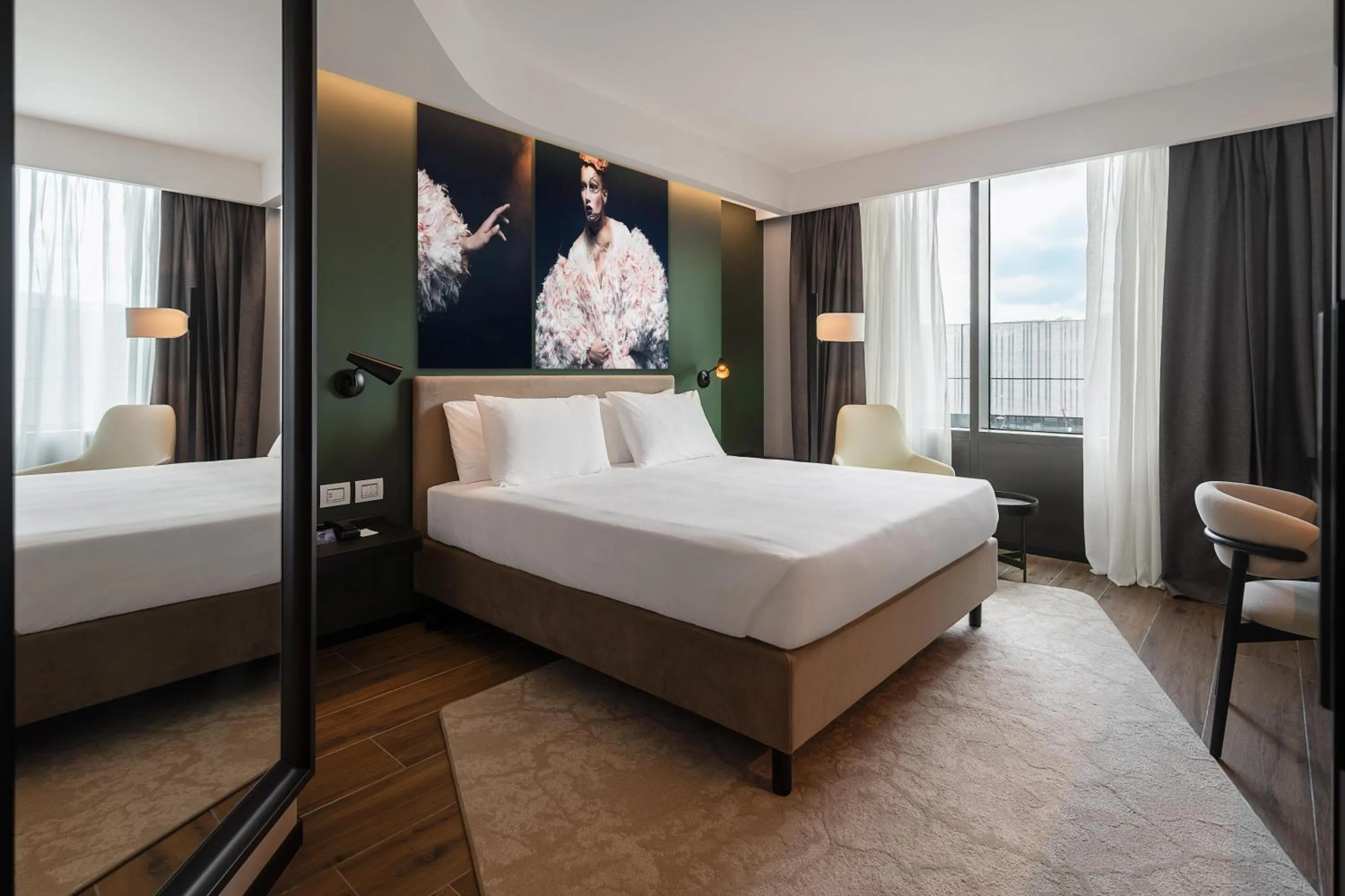 Bedroom, Bed in Radisson Blu Hotel, Bergamo ChorusLife