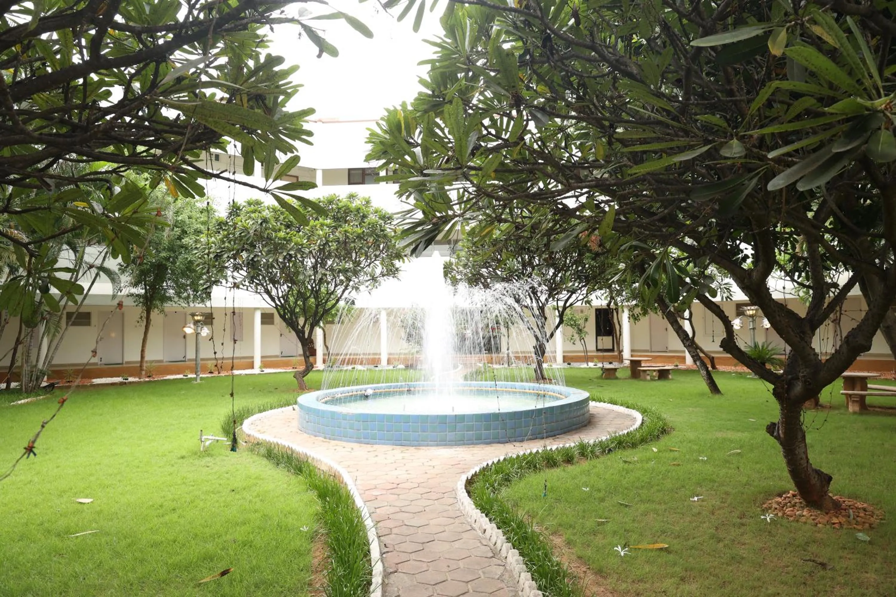 Garden in Sri Kamalanivas