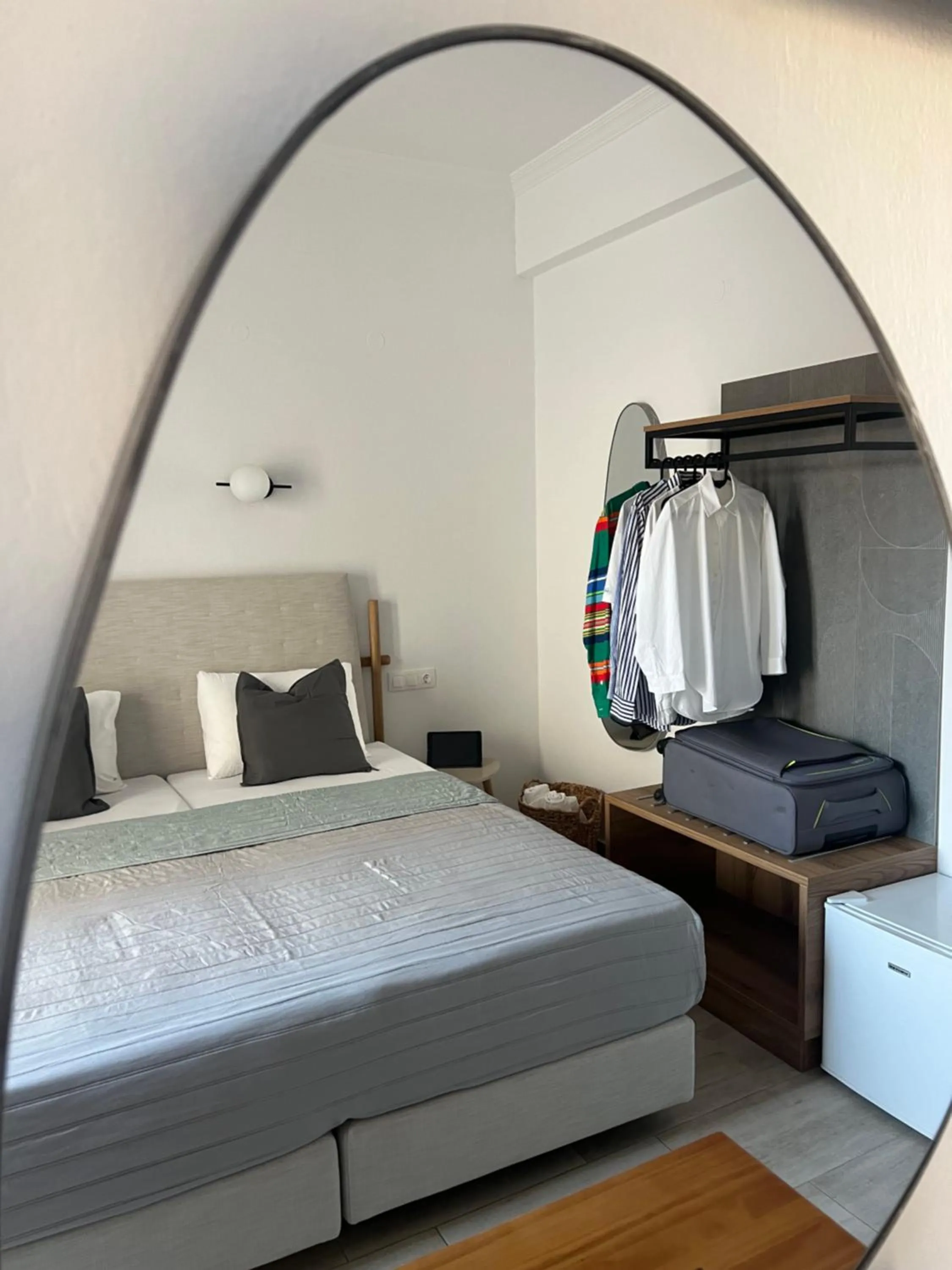 Bed in Central Guest House Skiathos