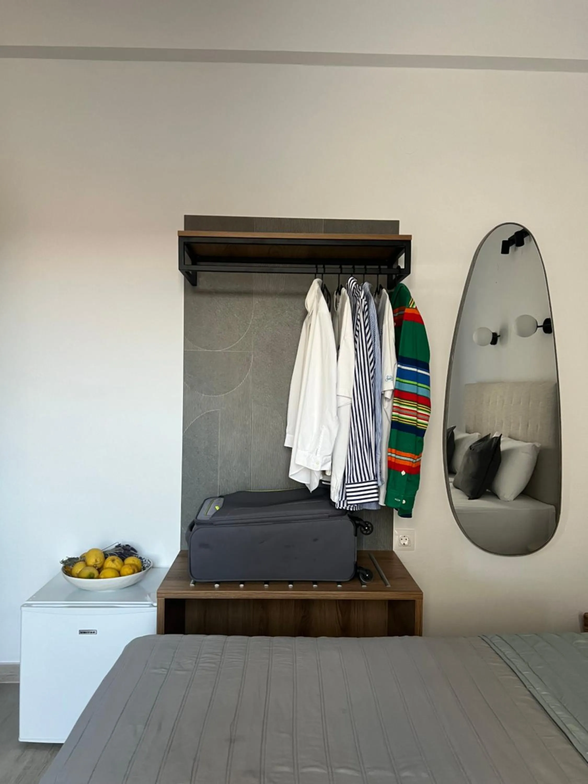 Bed in Central Guest House Skiathos
