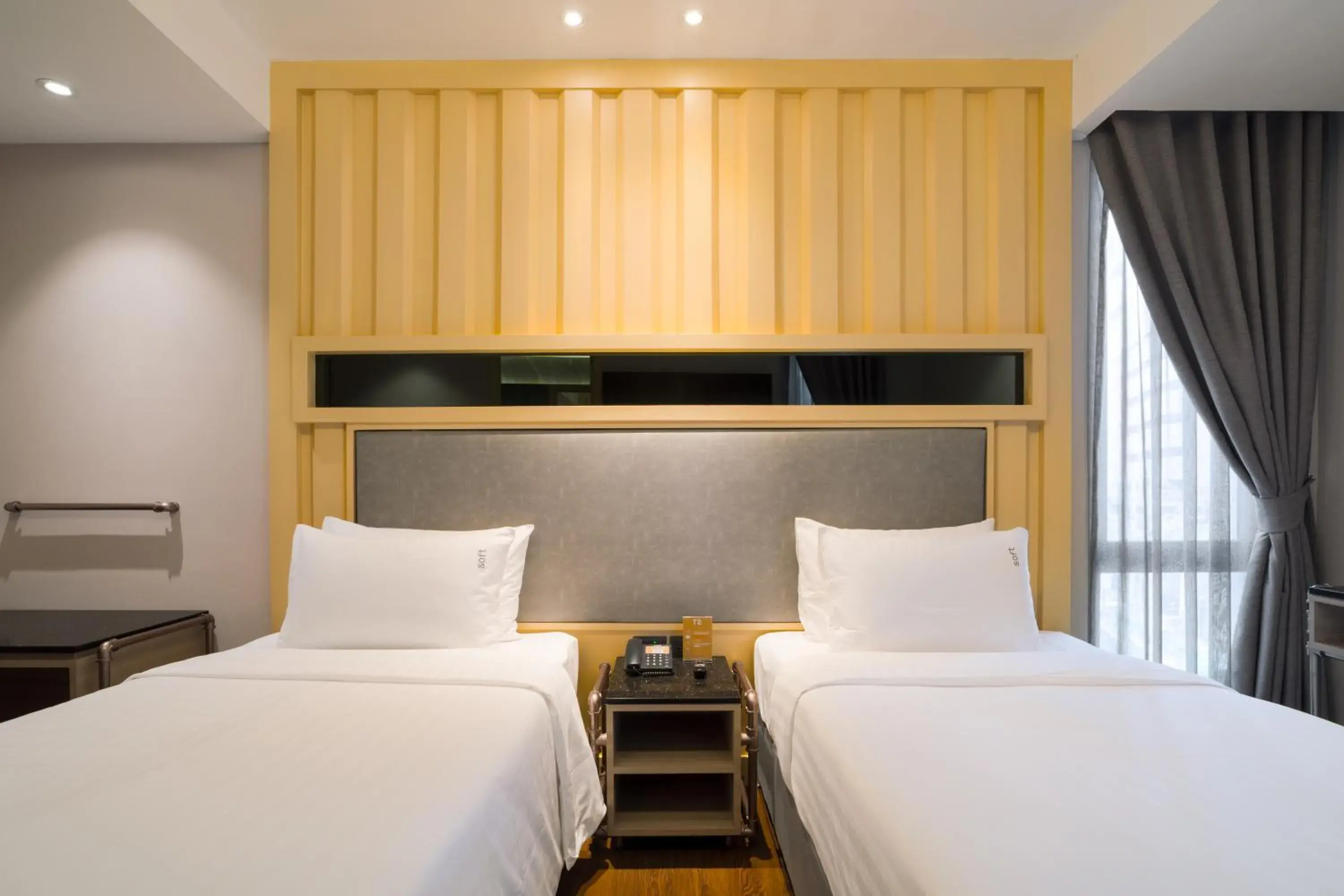 Bed in T2 The Portal Sukhumvit Bed in T2 The Portal Sukhumvit