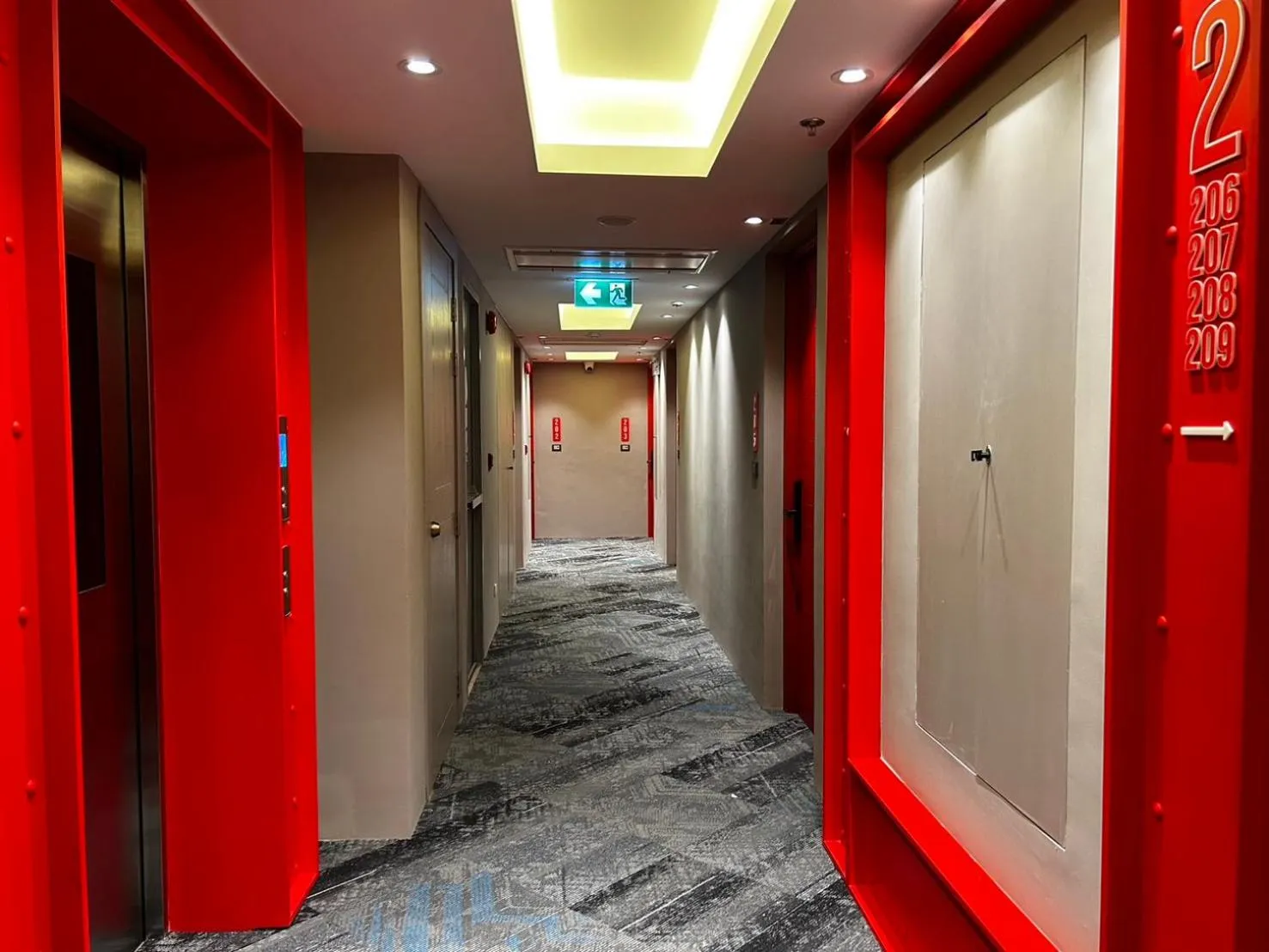 Floor plan in T2 The Portal Sukhumvit