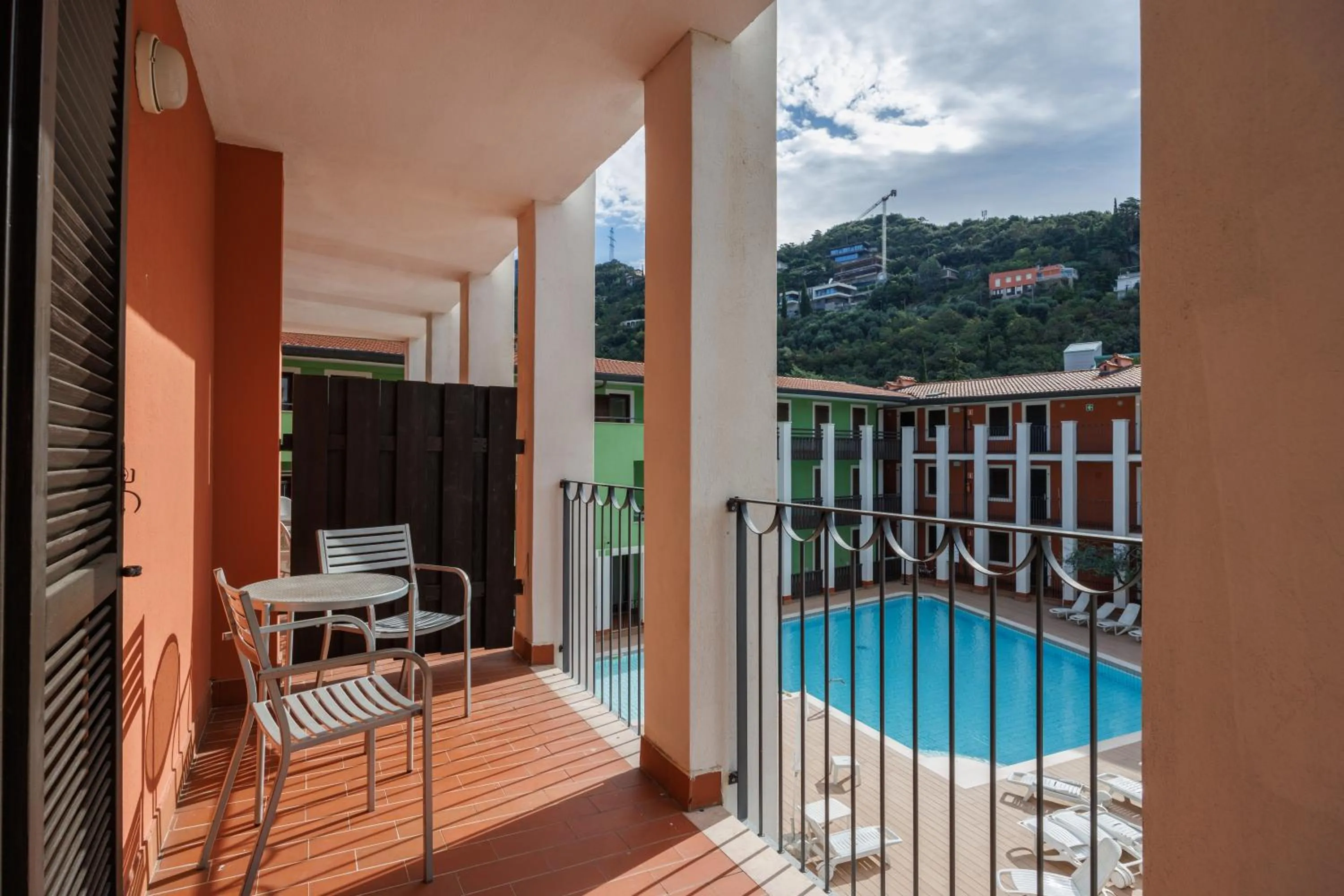 Balcony/Terrace in Club Hotel e Residence La Vela