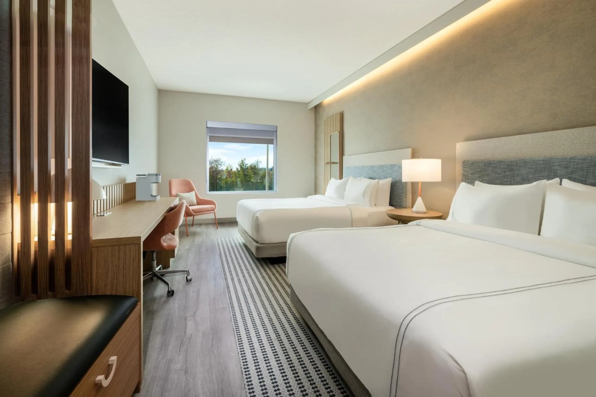 Photo of the whole room, Bed in EVEN Hotel Orlando International Airport by IHG