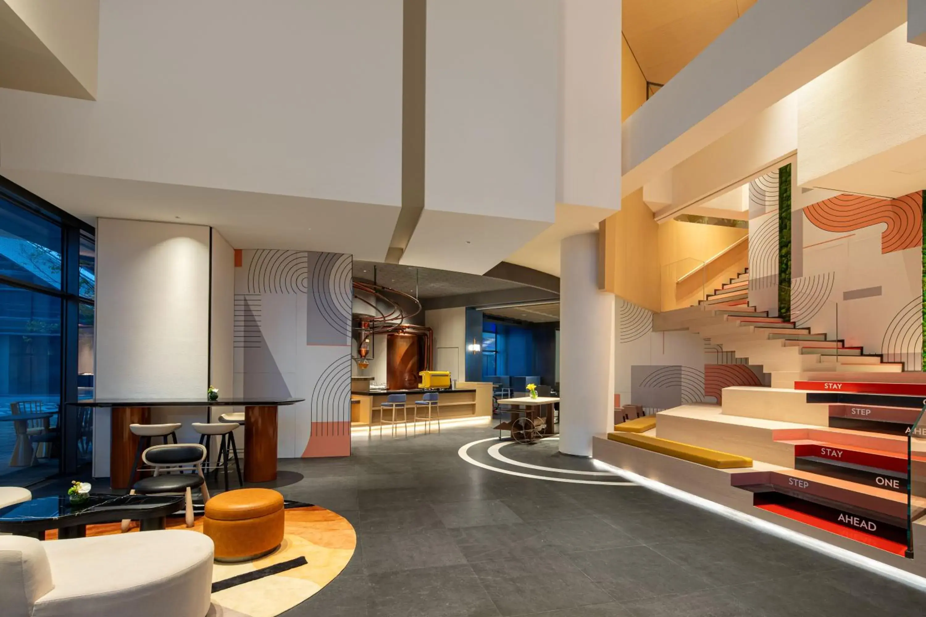 Lobby or reception in EVEN Hotel Shanghai Hongqiao CBD by IHG Lobby or reception in EVEN Hotel Shanghai Hongqiao CBD by IHG