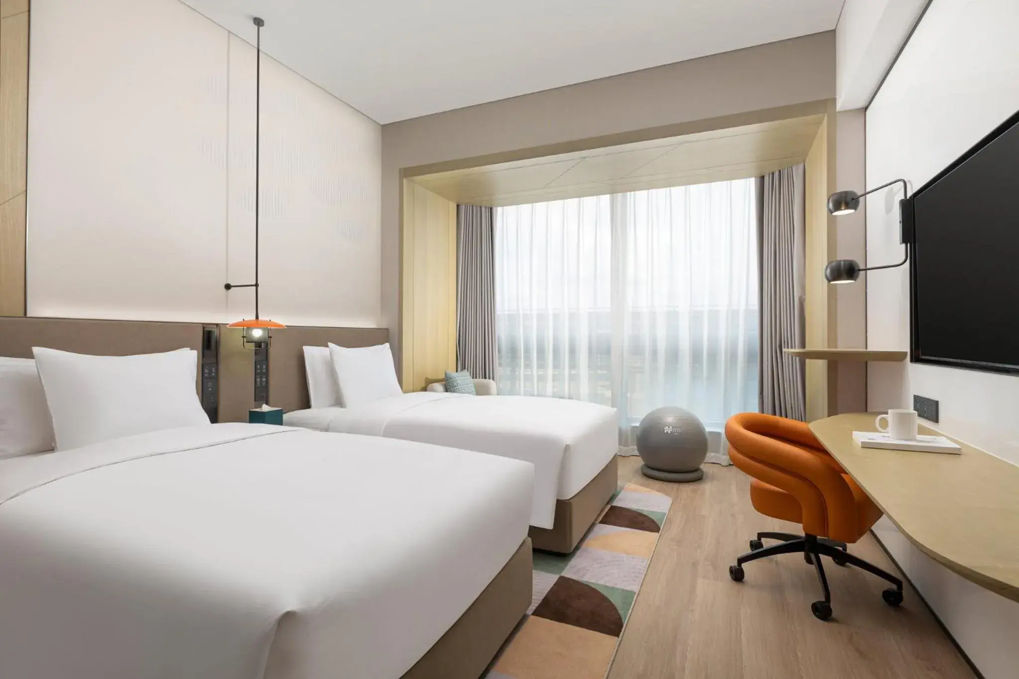 Standard Double Room with Two Double Beds in EVEN Hotel Shanghai Hongqiao CBD by IHG Standard Double Room with Two Double Beds in EVEN Hotel Shanghai Hongqiao CBD by IHG