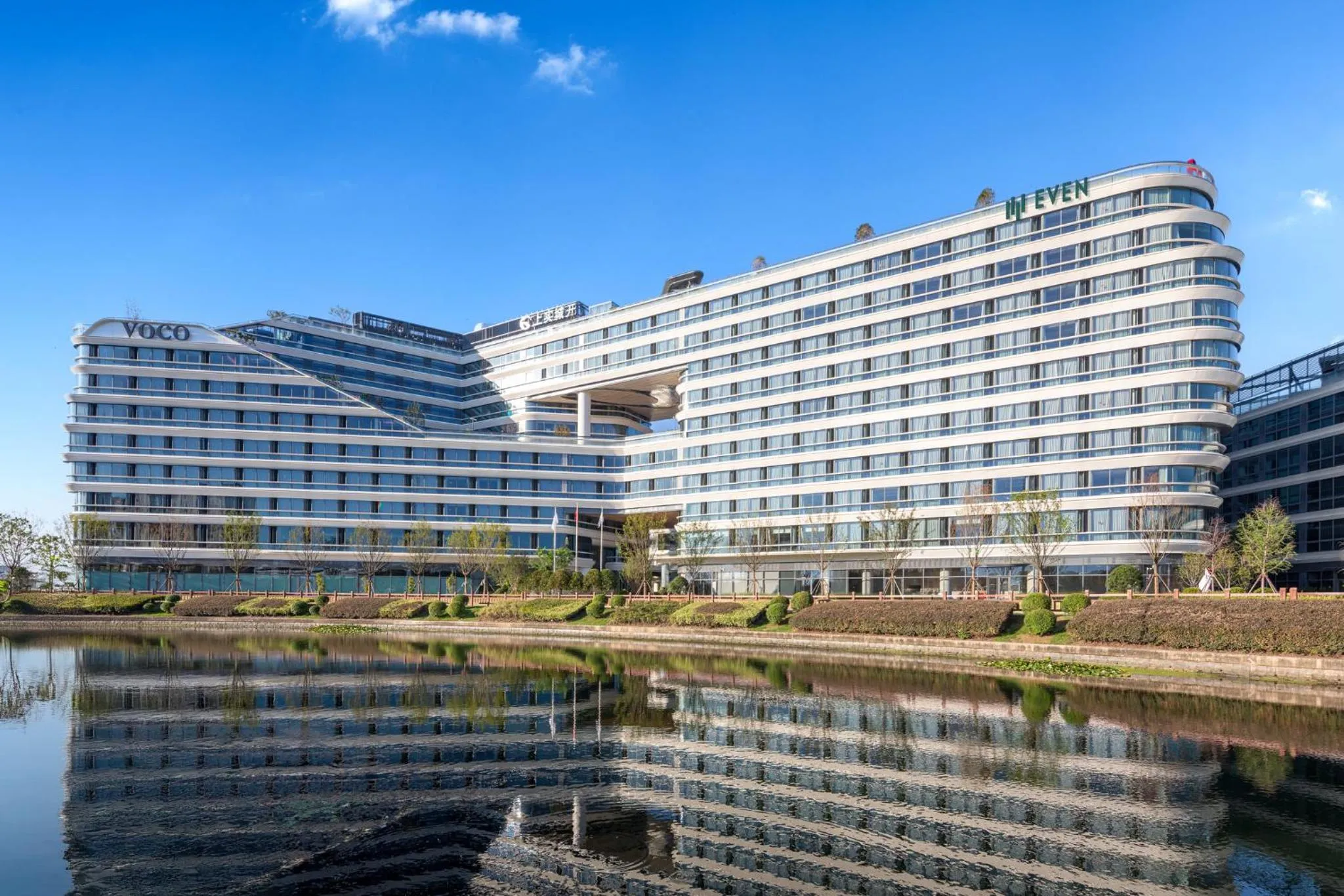 Property building in EVEN Hotel Shanghai Hongqiao CBD by IHG