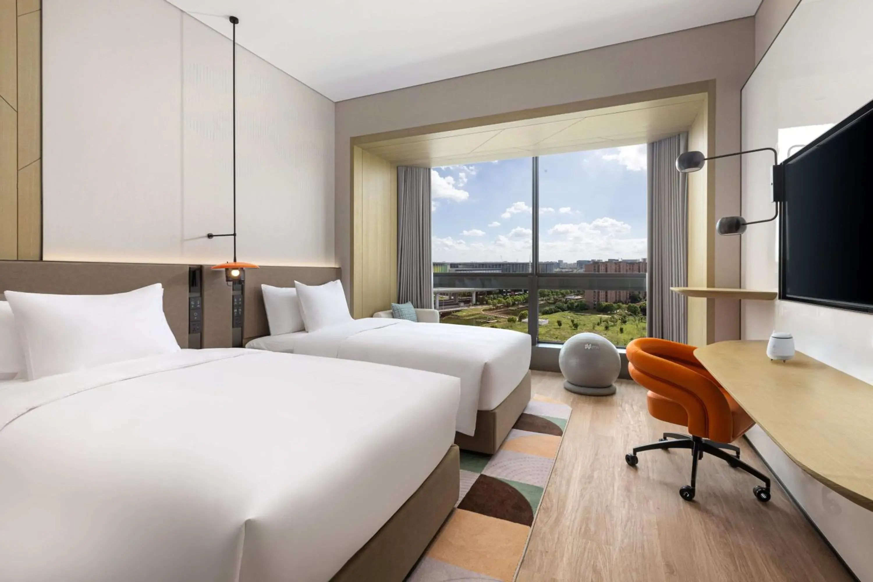 Bedroom, Bed in EVEN Hotel Shanghai Hongqiao CBD by IHG Bedroom, Bed in EVEN Hotel Shanghai Hongqiao CBD by IHG