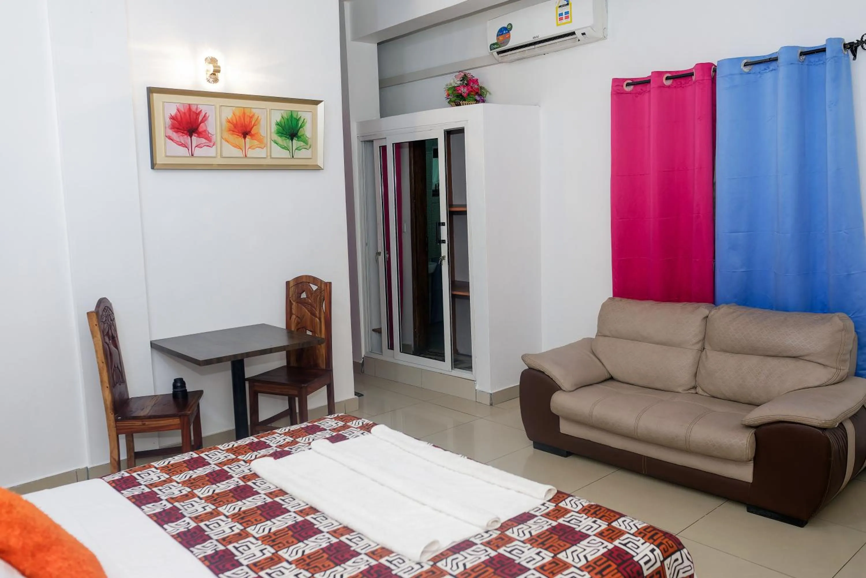 Bed in New Hotel Sossa