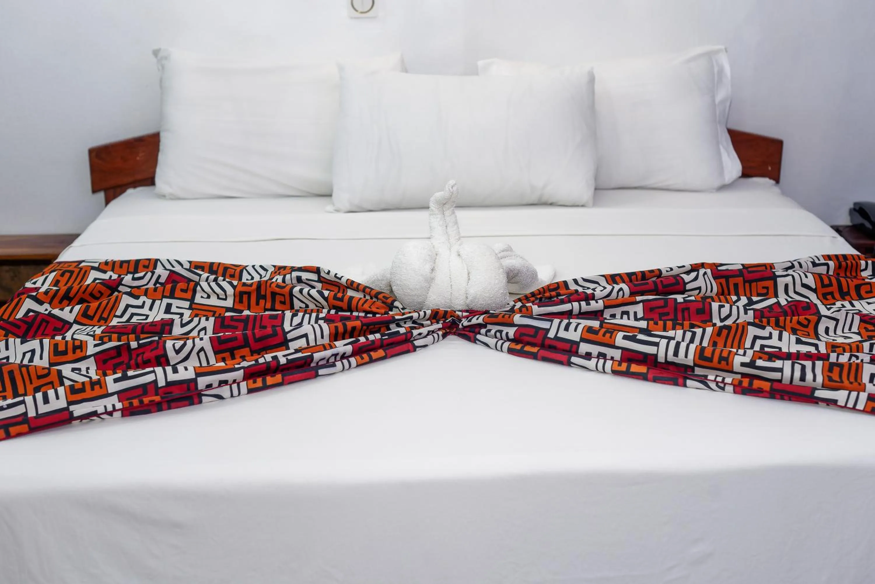 Bed in New Hotel Sossa