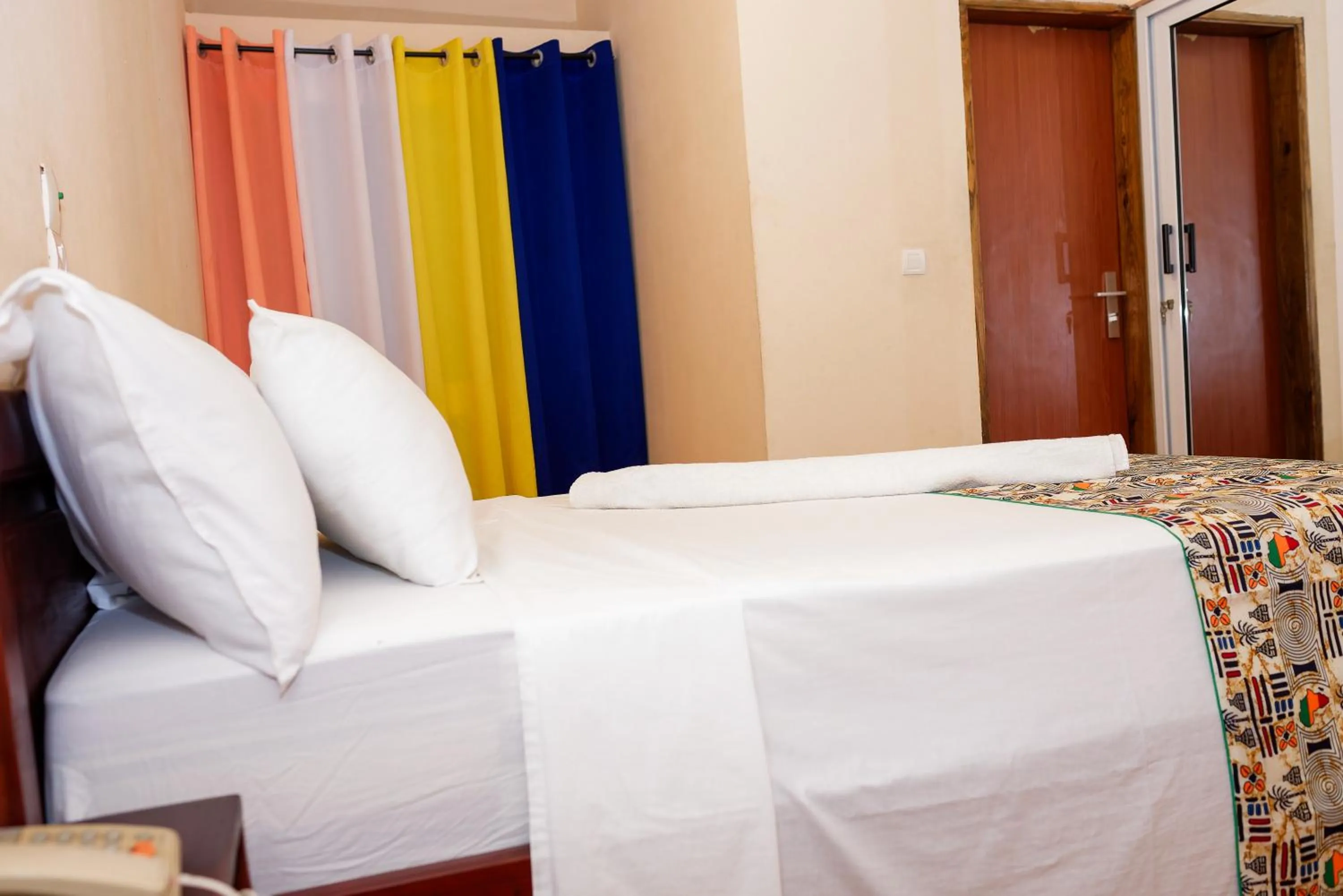 Bed in New Hotel Sossa