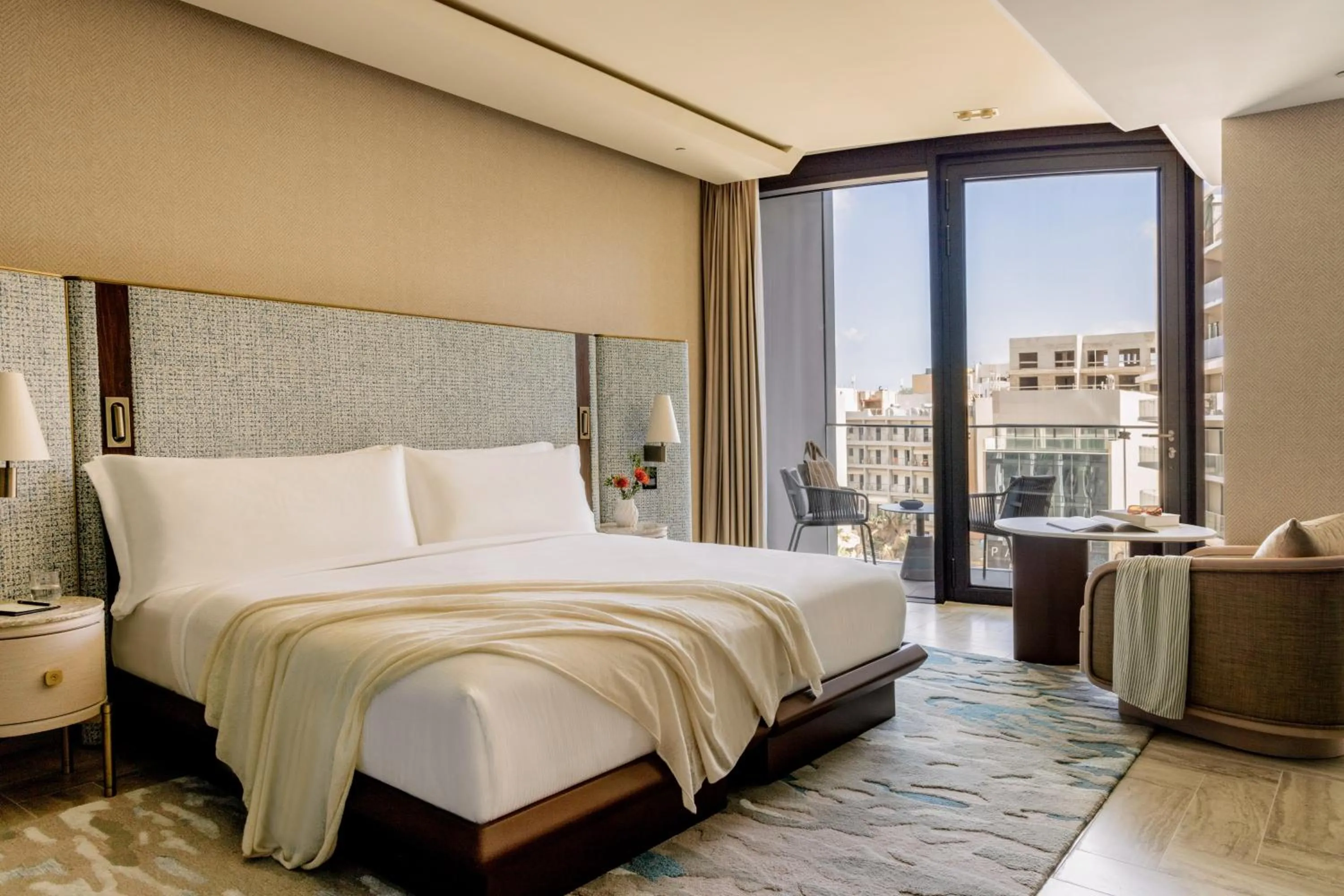 Bed in ME Malta by Meliá