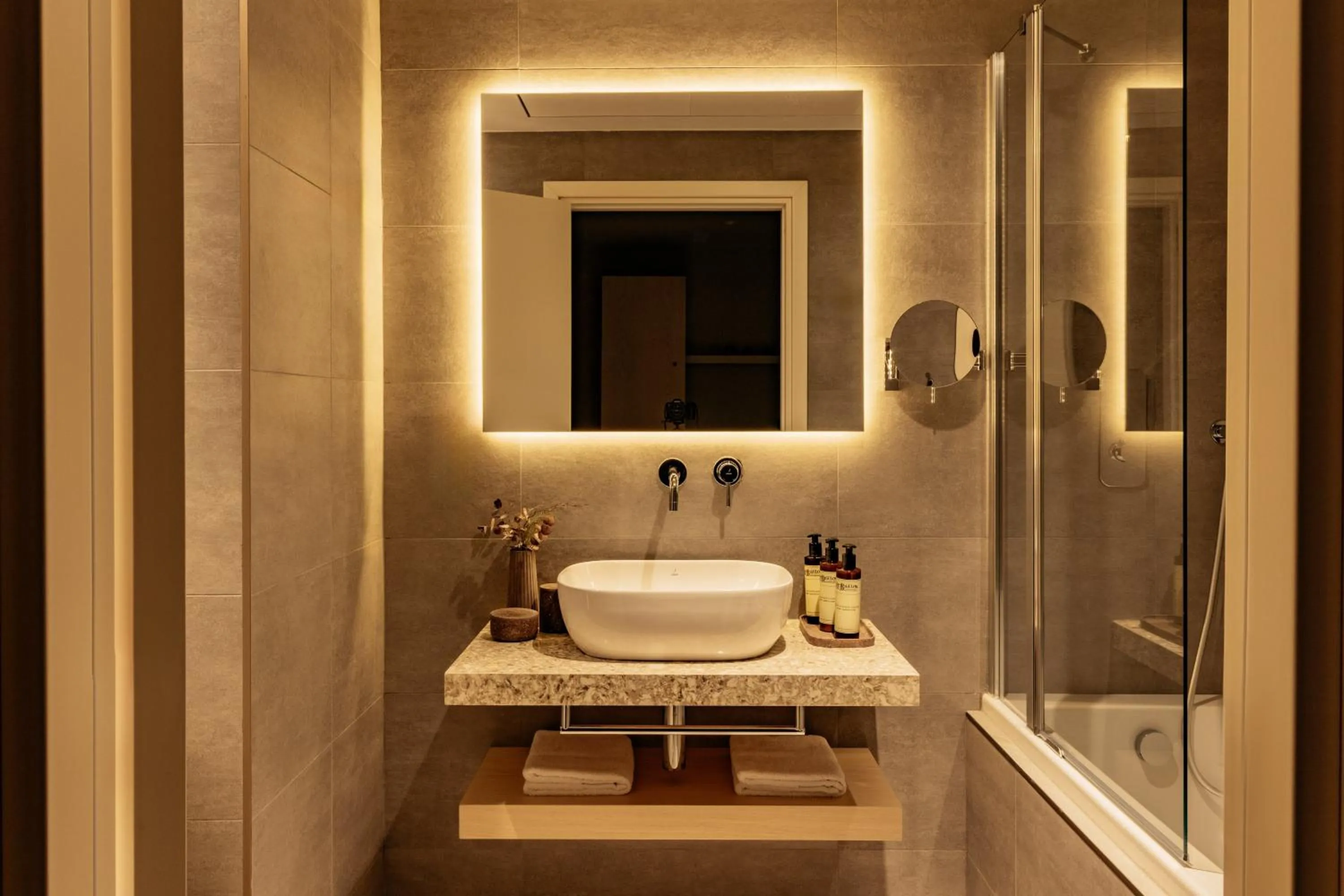 Bathroom in ME Malta by Meliá