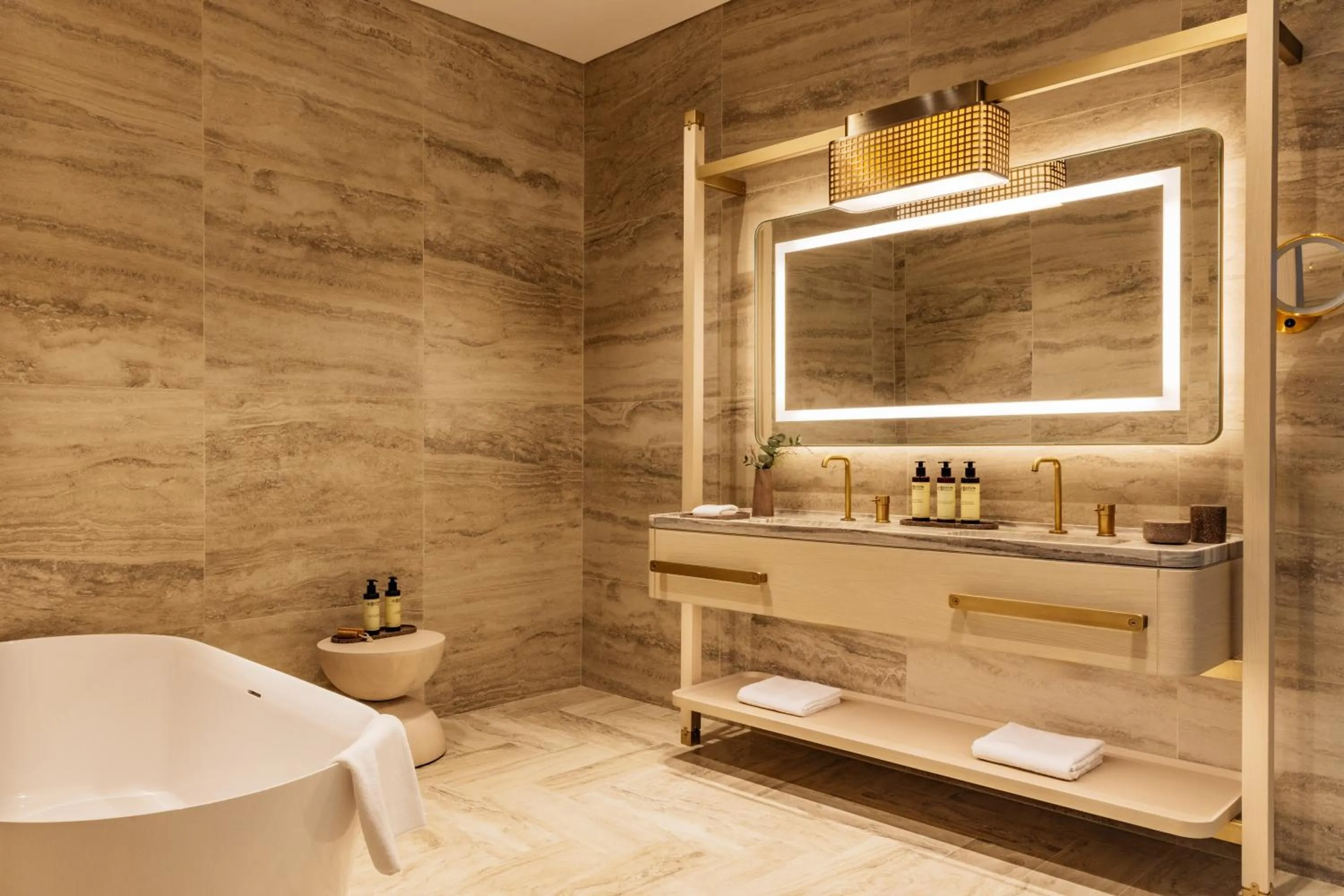 Bathroom in ME Malta by Meliá