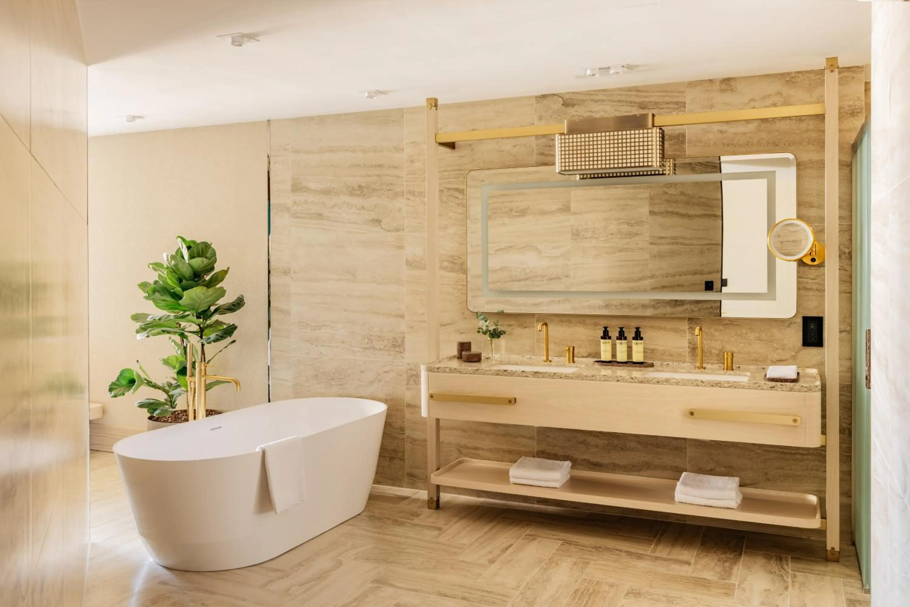 Bathroom in ME Malta by Meliá