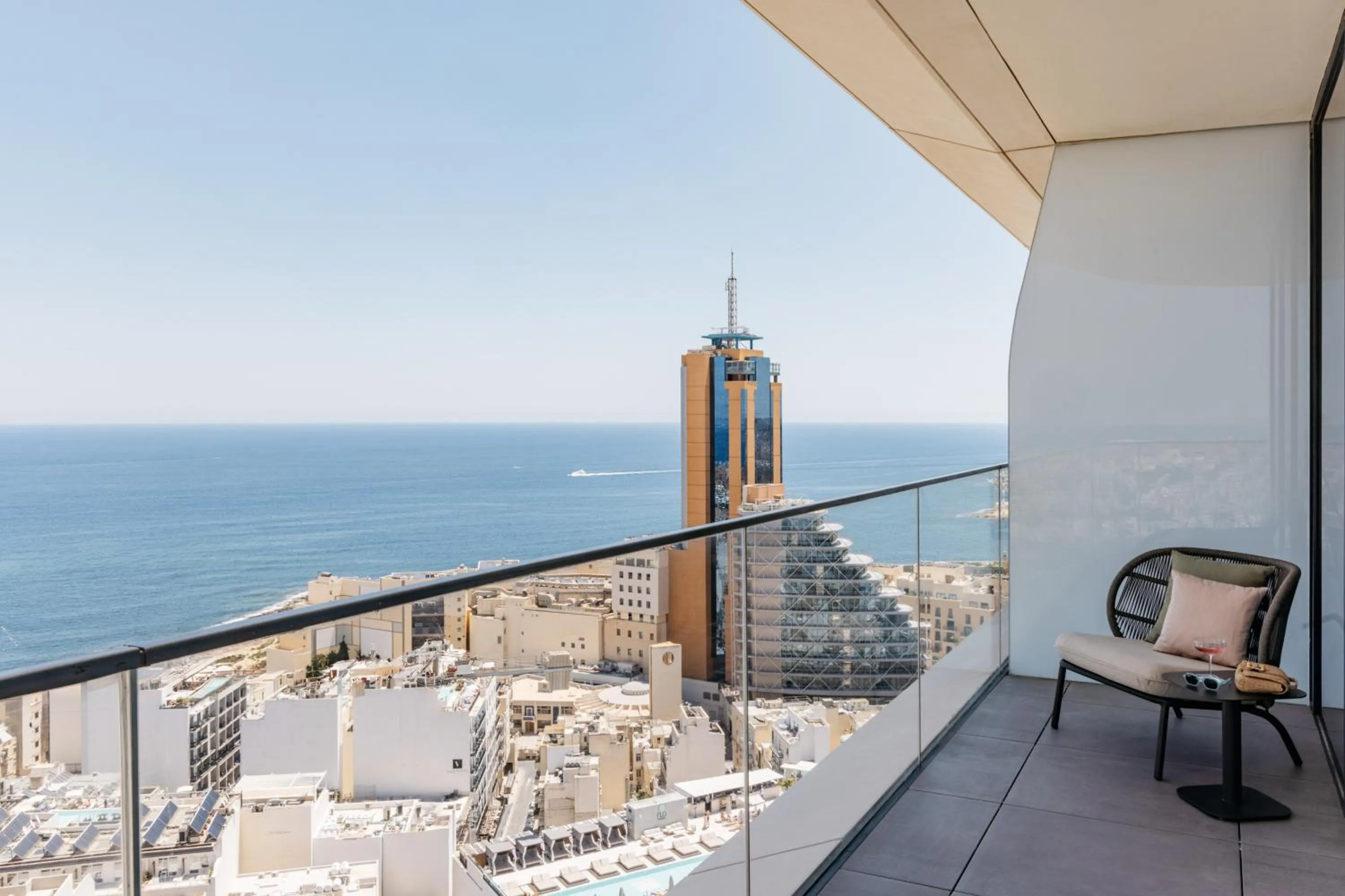 Balcony/Terrace in ME Malta by Meliá