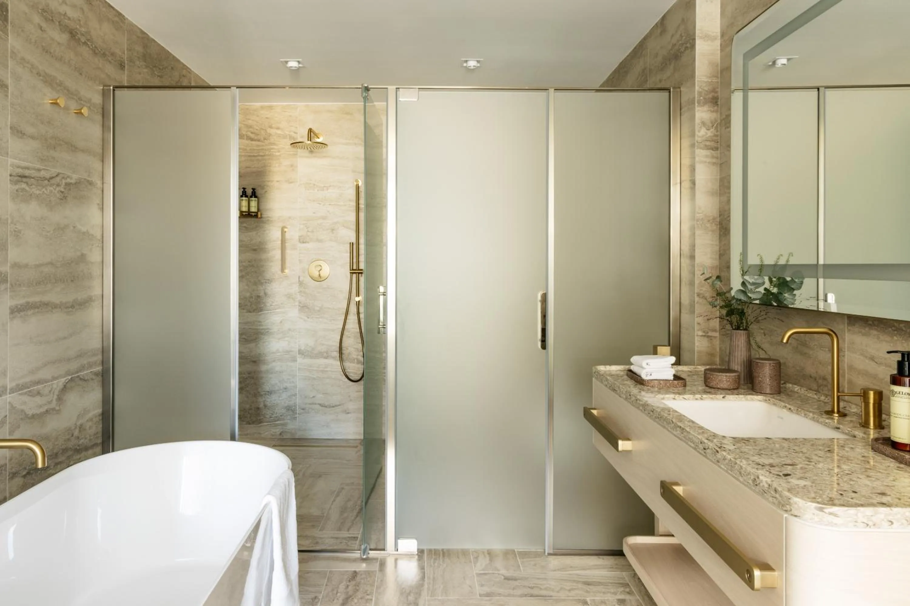 Bathroom in ME Malta by Meliá