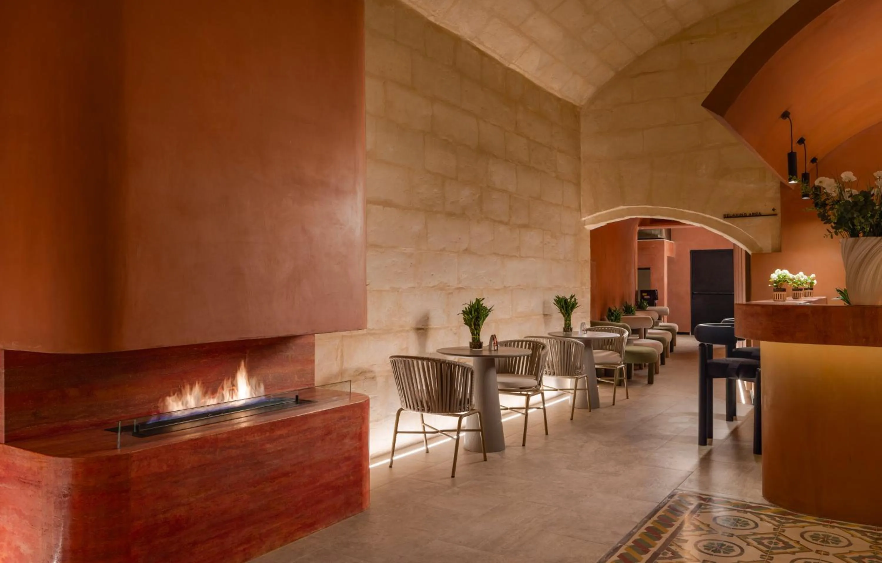 Living room in ME Malta by Meliá