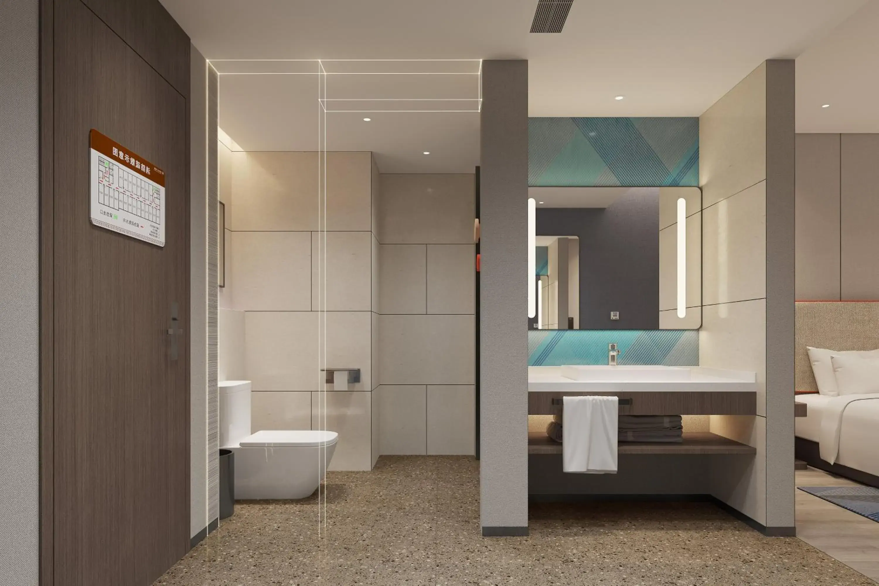 Photo of the whole room, Bed in Holiday Inn Express Chongqing Tongliang by IHG Photo of the whole room, Bed in Holiday Inn Express Chongqing Tongliang by IHG