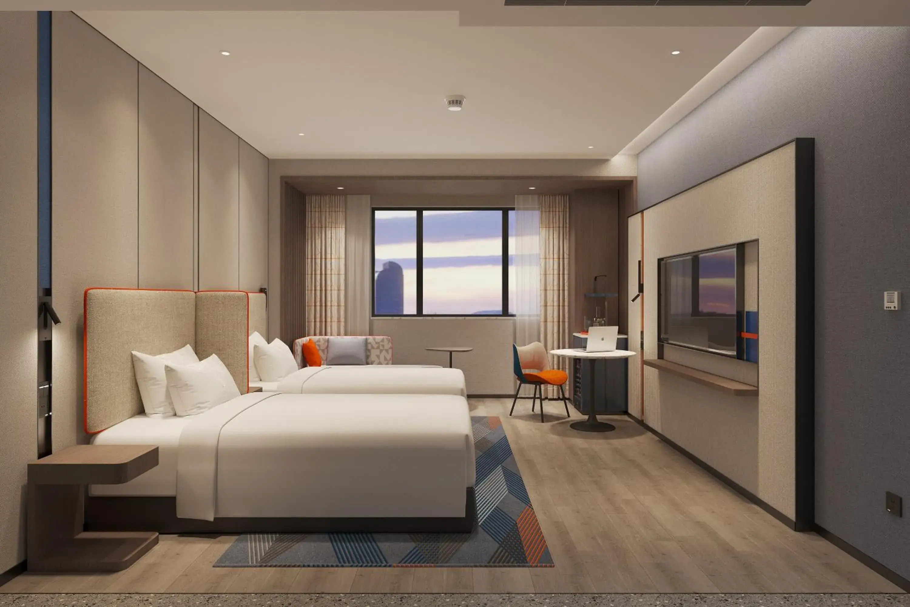 Photo of the whole room, Bed in Holiday Inn Express Chongqing Tongliang by IHG Photo of the whole room, Bed in Holiday Inn Express Chongqing Tongliang by IHG