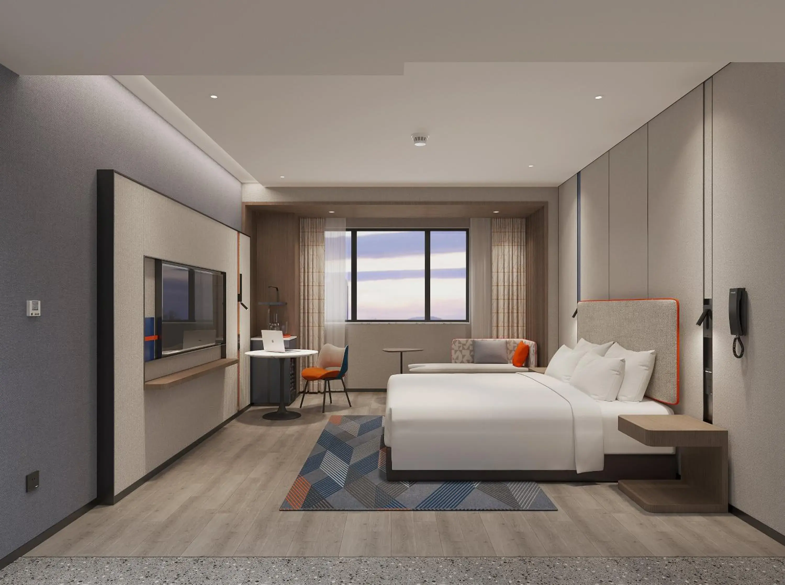 Photo of the whole room, Bed in Holiday Inn Express Chongqing Tongliang by IHG Photo of the whole room, Bed in Holiday Inn Express Chongqing Tongliang by IHG