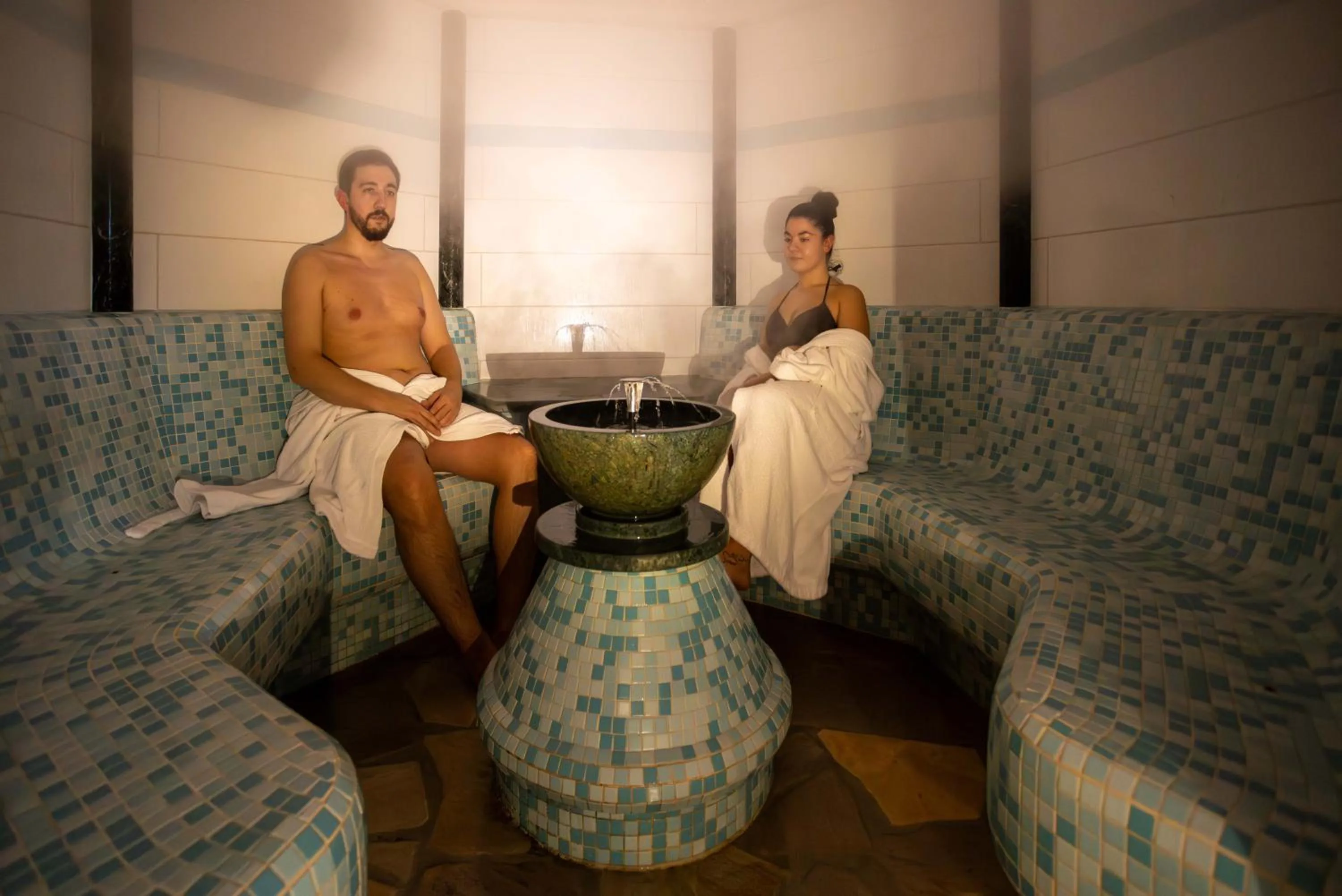 Spa and wellness centre/facilities in Hotel Sella Ronda Serenella - A 50 mt dalle piste da sci