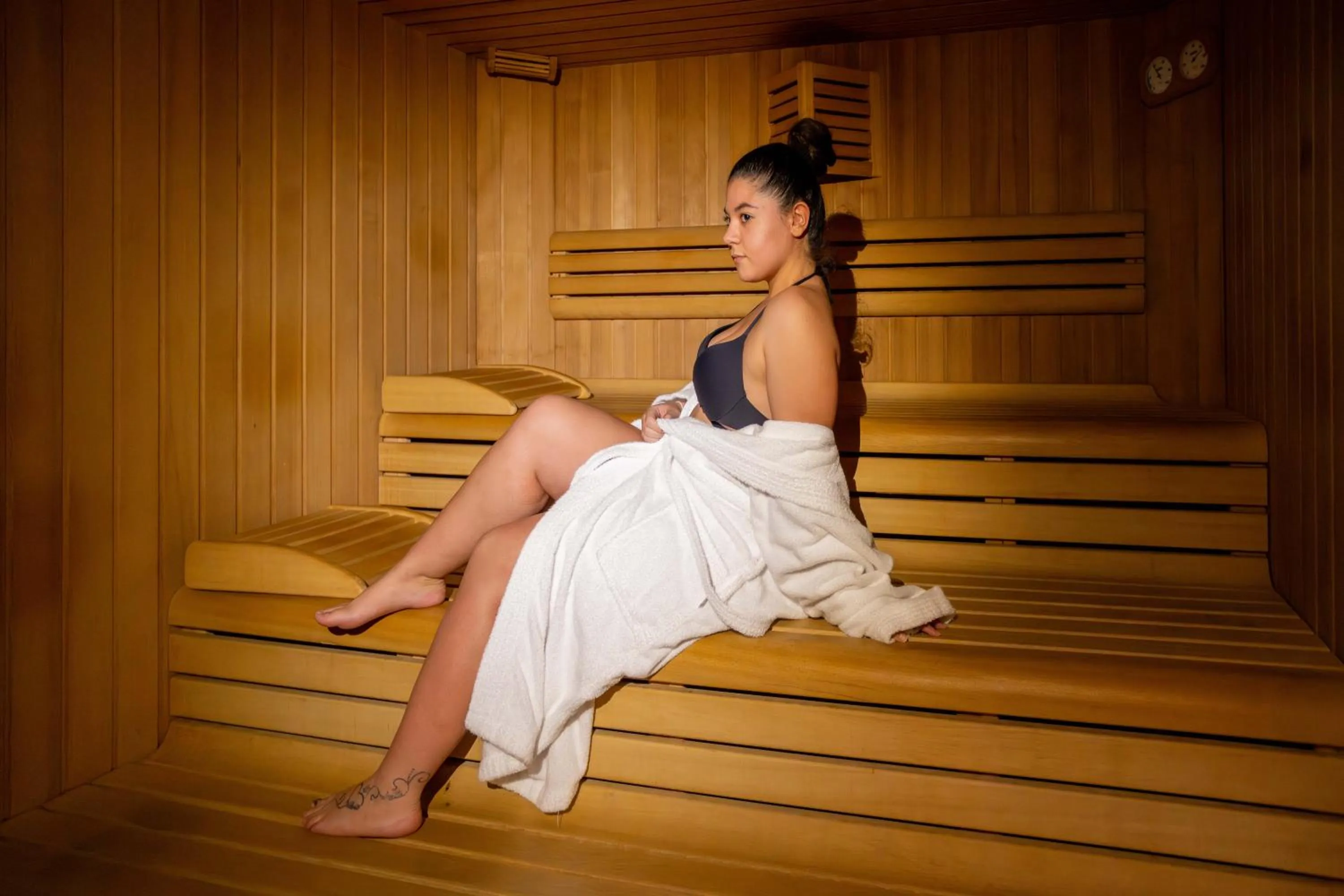 Spa and wellness centre/facilities in Hotel Sella Ronda Serenella - A 50 mt dalle piste da sci