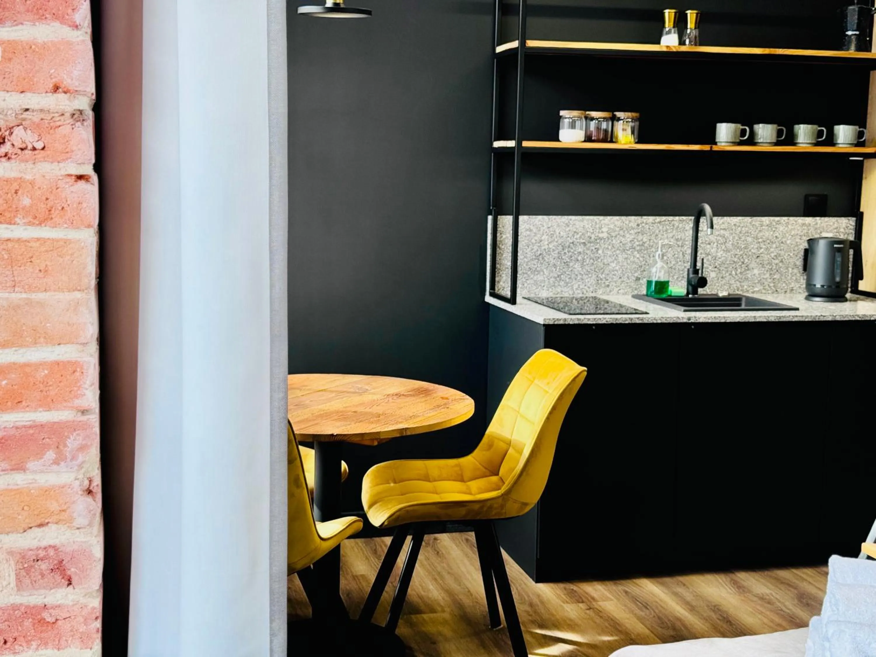 Kitchen or kitchenette in Tkalnia Snu