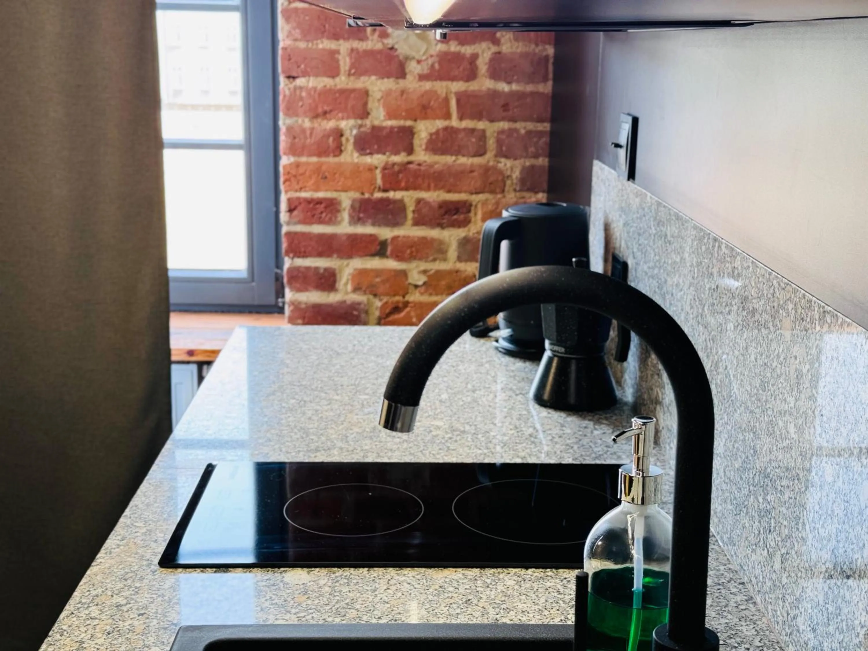 Kitchen or kitchenette in Tkalnia Snu