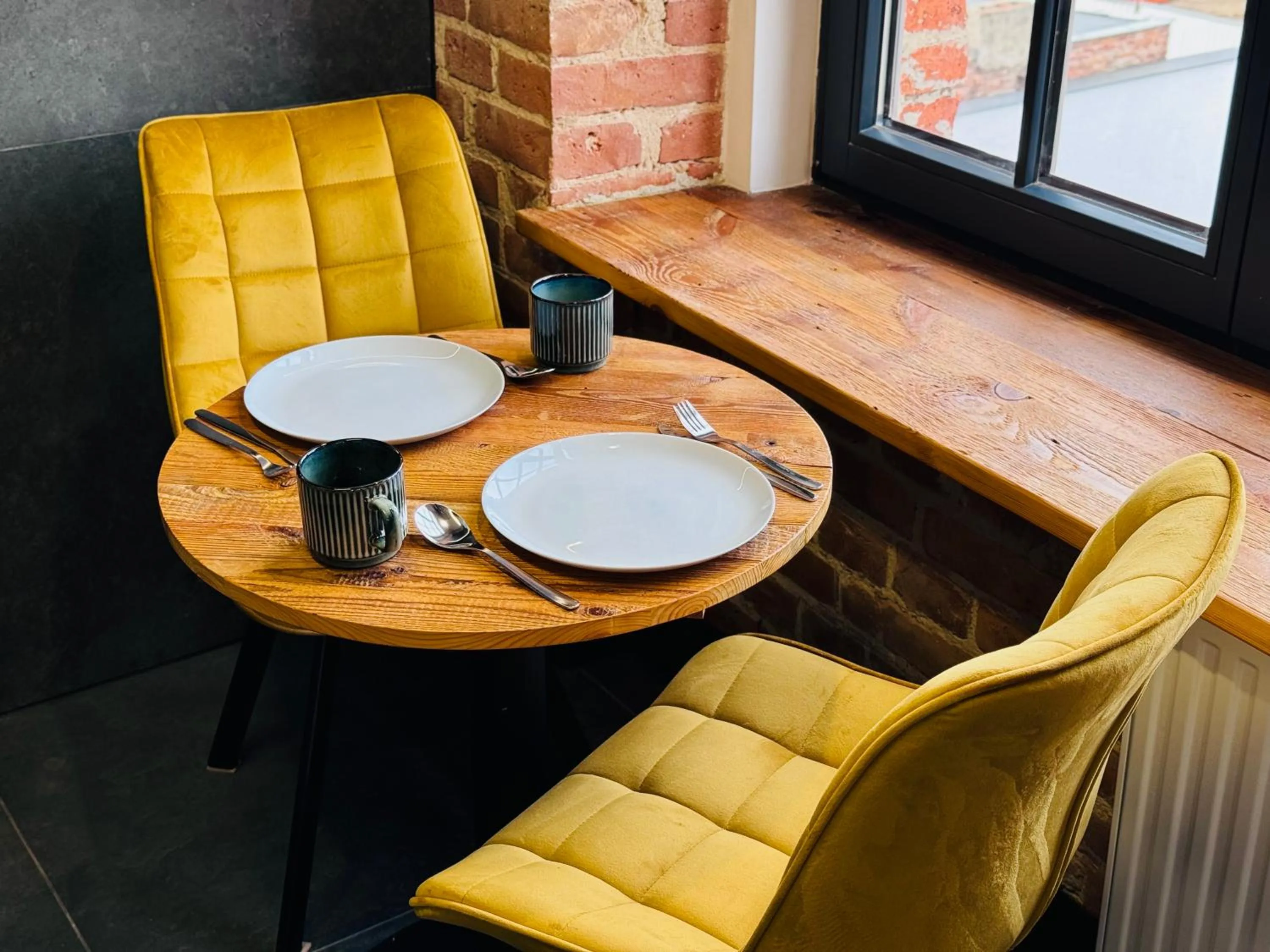 Seating area in Tkalnia Snu