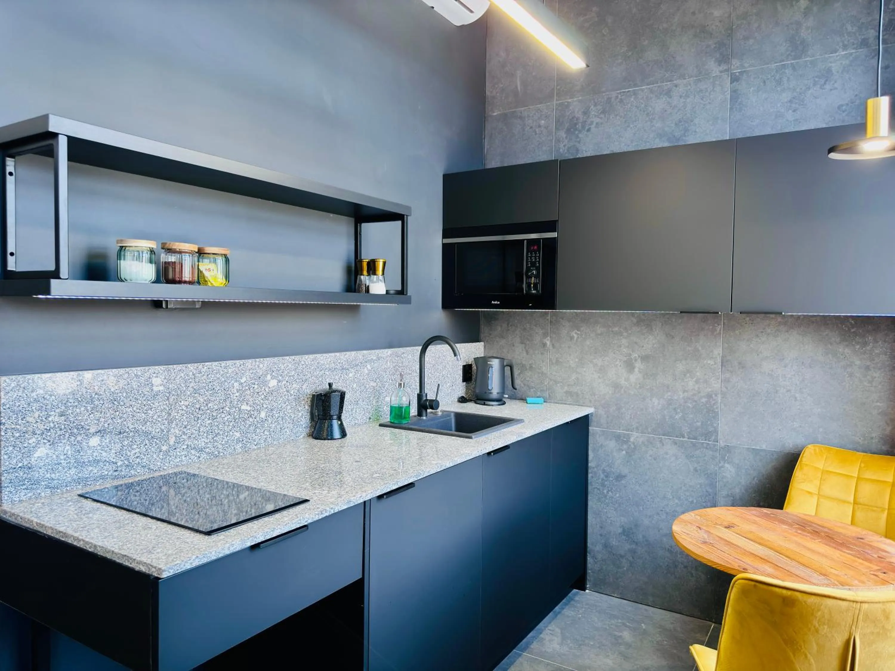 Kitchen or kitchenette in Tkalnia Snu