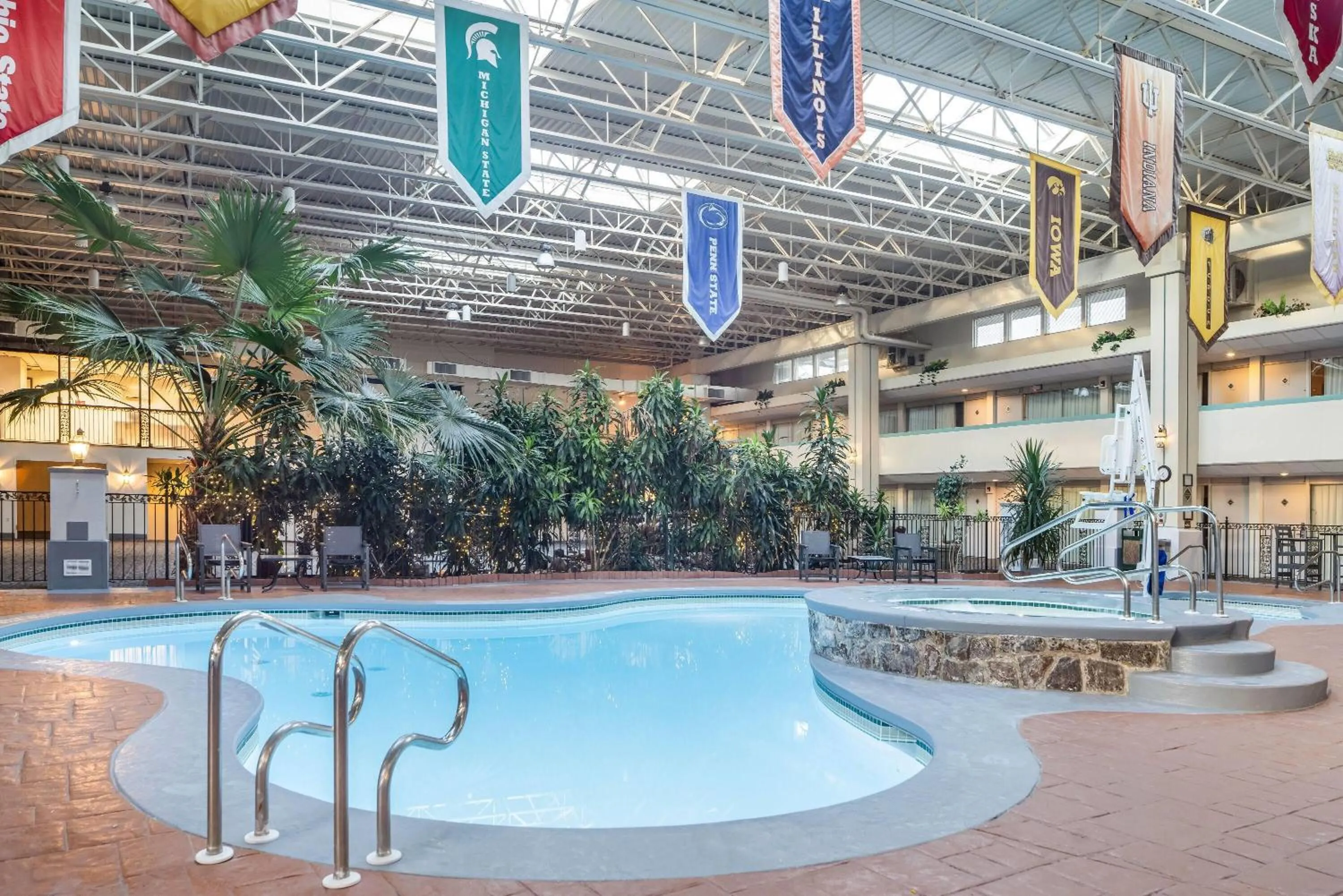 Swimming pool in Ramada by Wyndham State College Hotel & Conference Center