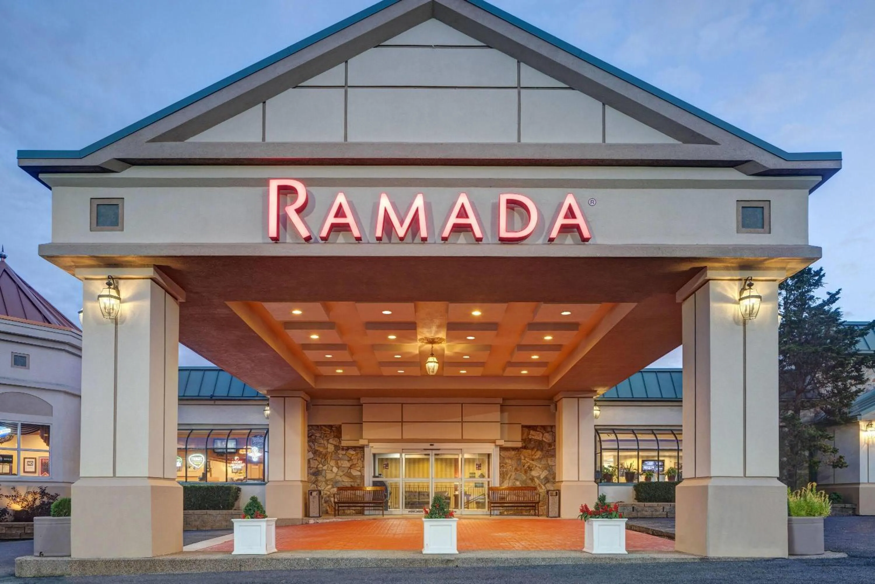 Property building in Ramada by Wyndham State College Hotel & Conference Center