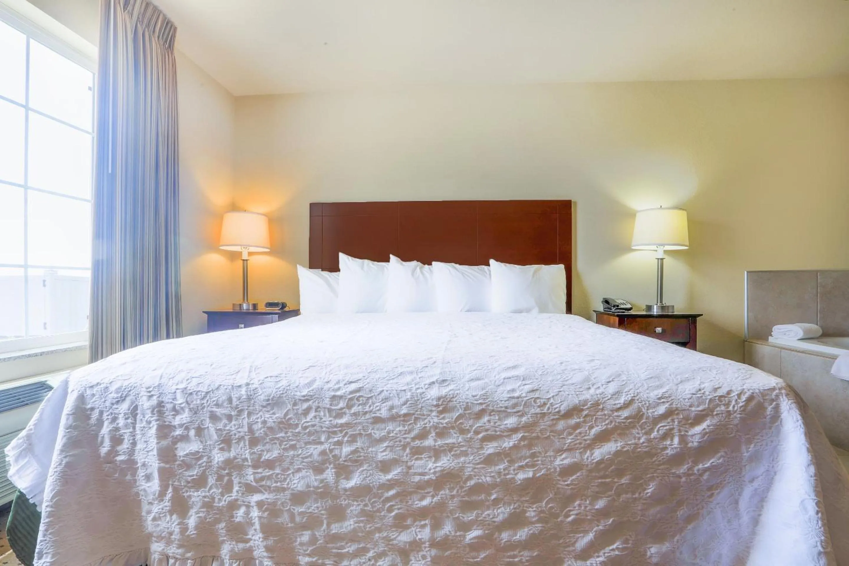 Bedroom in Evansville Inn & Suites by OYO