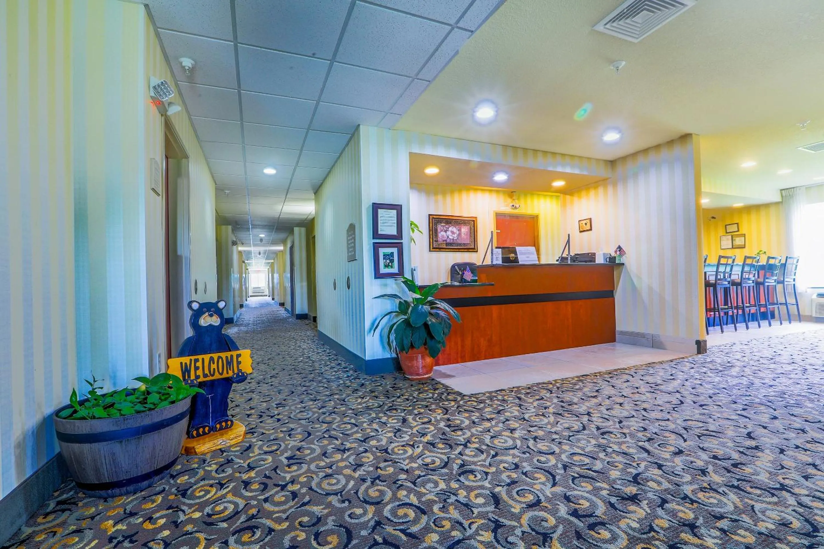 Lobby or reception in Evansville Inn & Suites by OYO