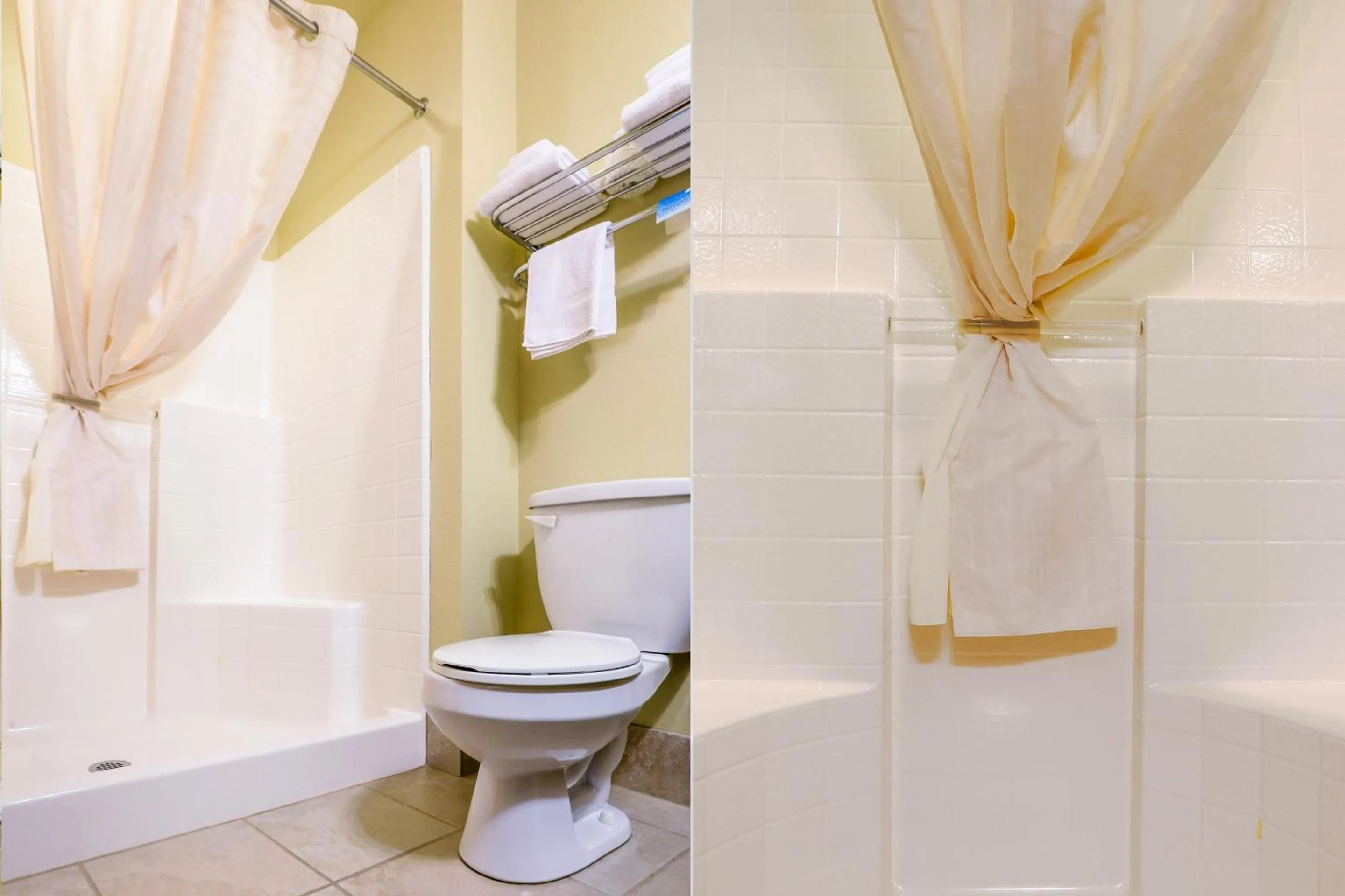 Bathroom in Evansville Inn & Suites by OYO