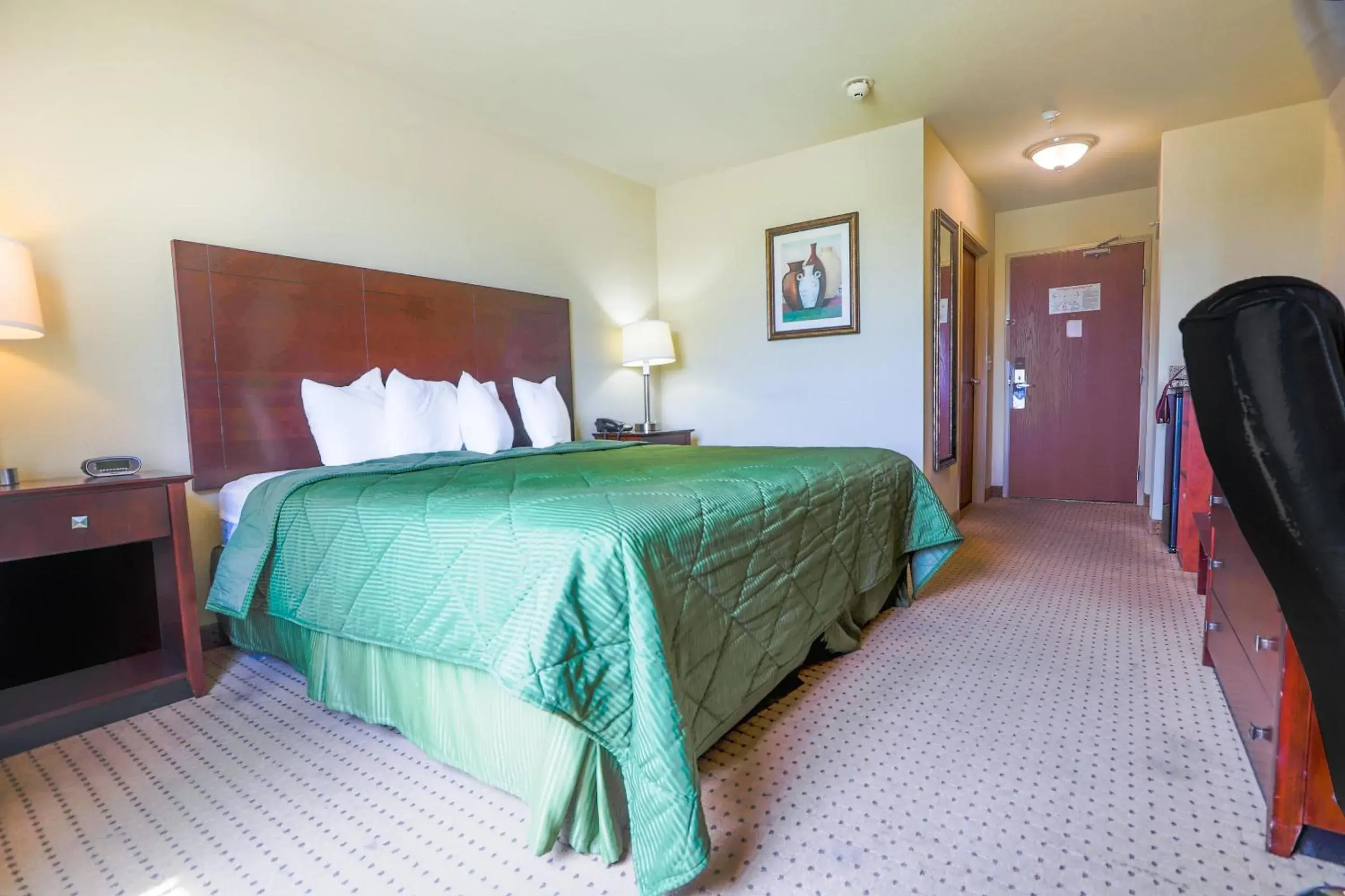 Bedroom in Evansville Inn & Suites by OYO Bedroom in Evansville Inn & Suites by OYO
