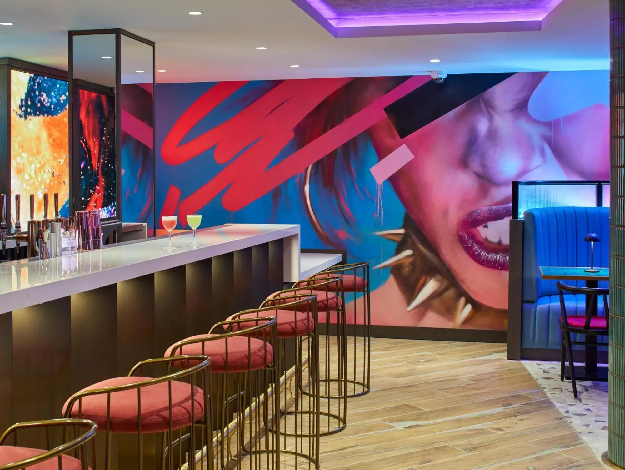 Lounge or bar in NYX Hotel Edinburgh Lounge or bar in NYX Hotel Edinburgh