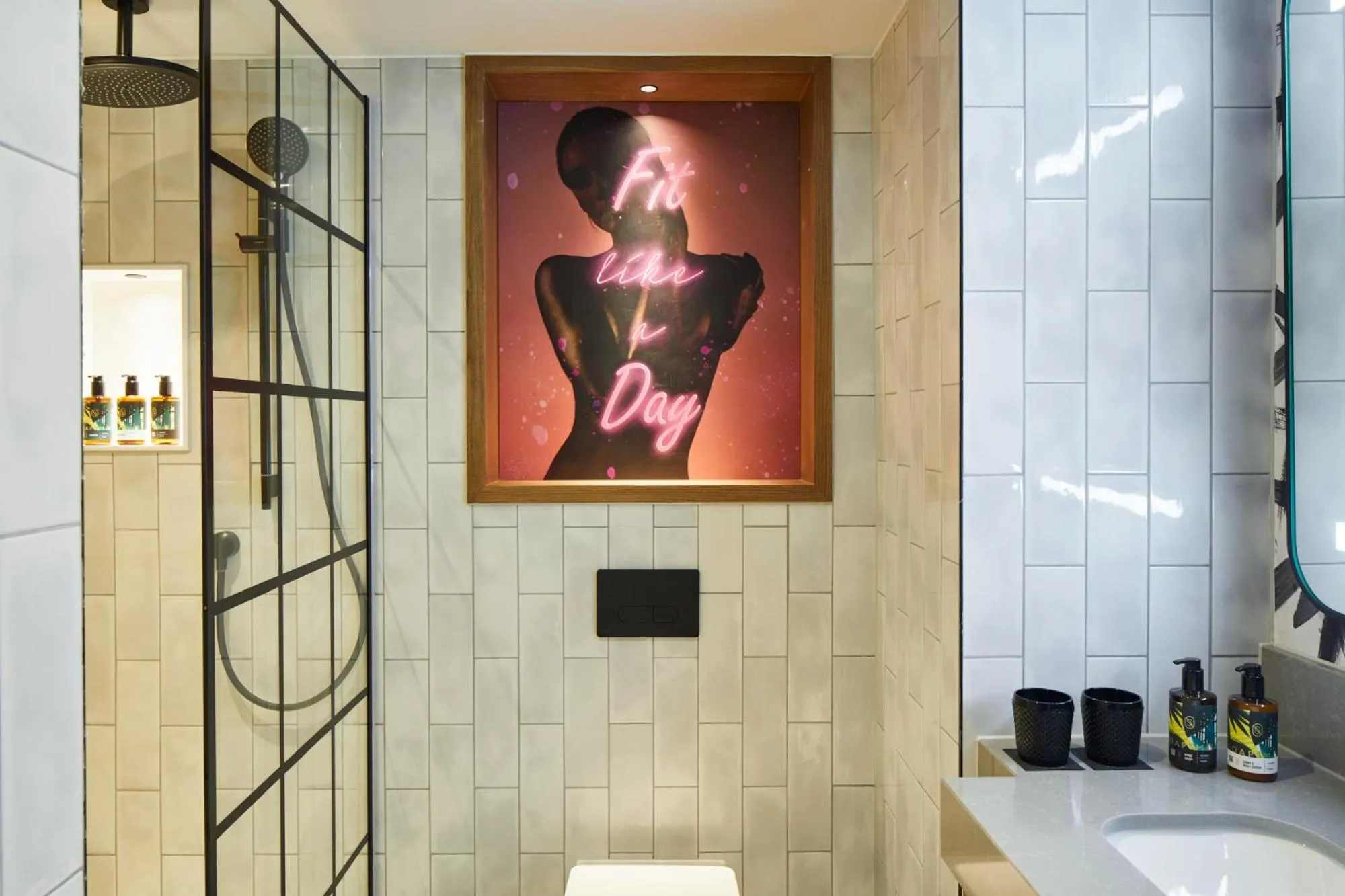 Bathroom in NYX Hotel Edinburgh