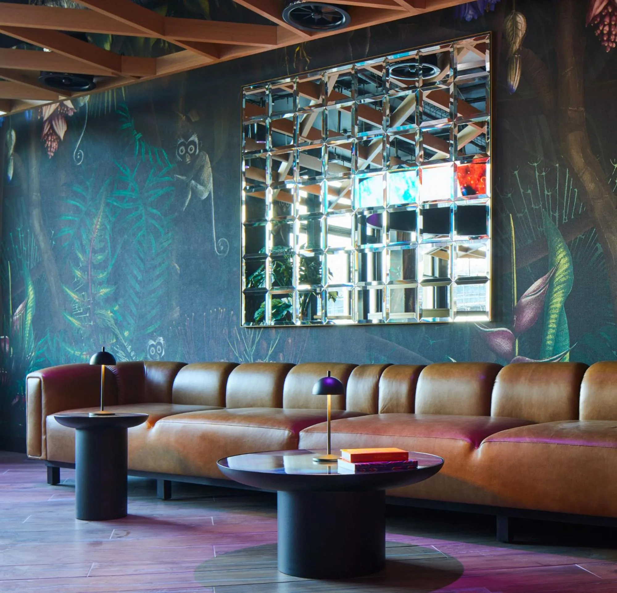 Text overlay in NYX Hotel Edinburgh