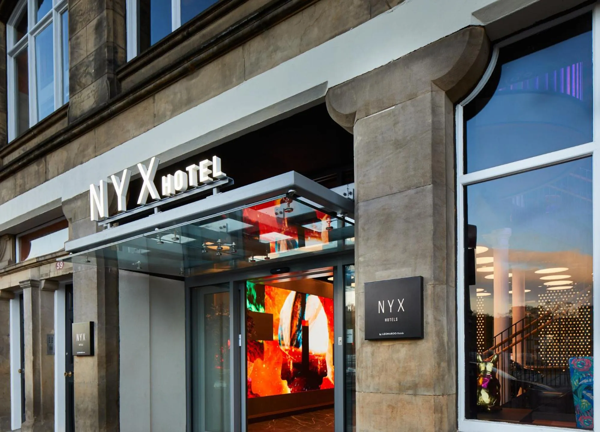 Property building in NYX Hotel Edinburgh