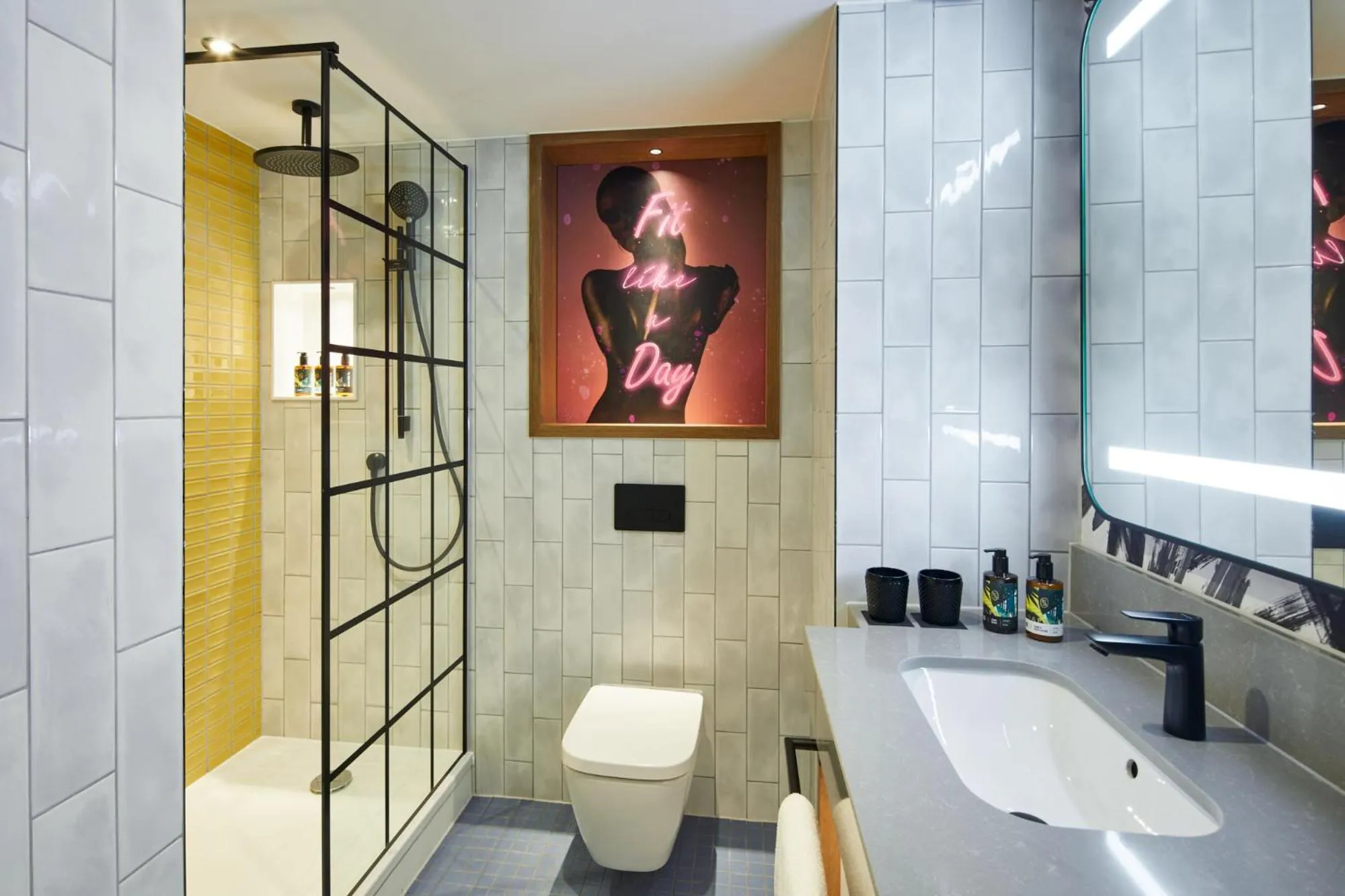 Bathroom in NYX Hotel Edinburgh